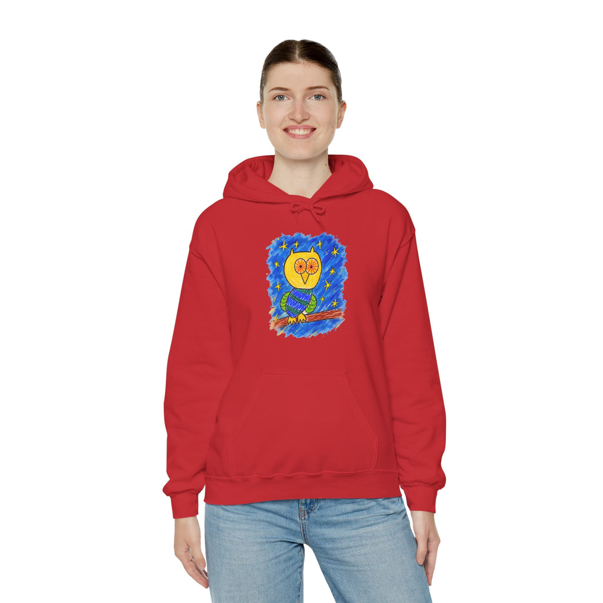Groggy Owl Adult Unisex Hoodie