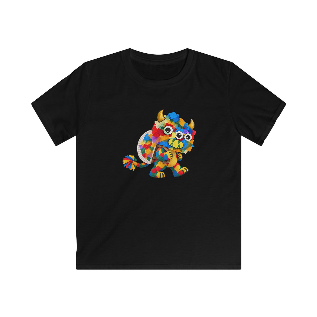 Trilo the Mosaic-Mane Lion | Kids Unisex T-Shirt