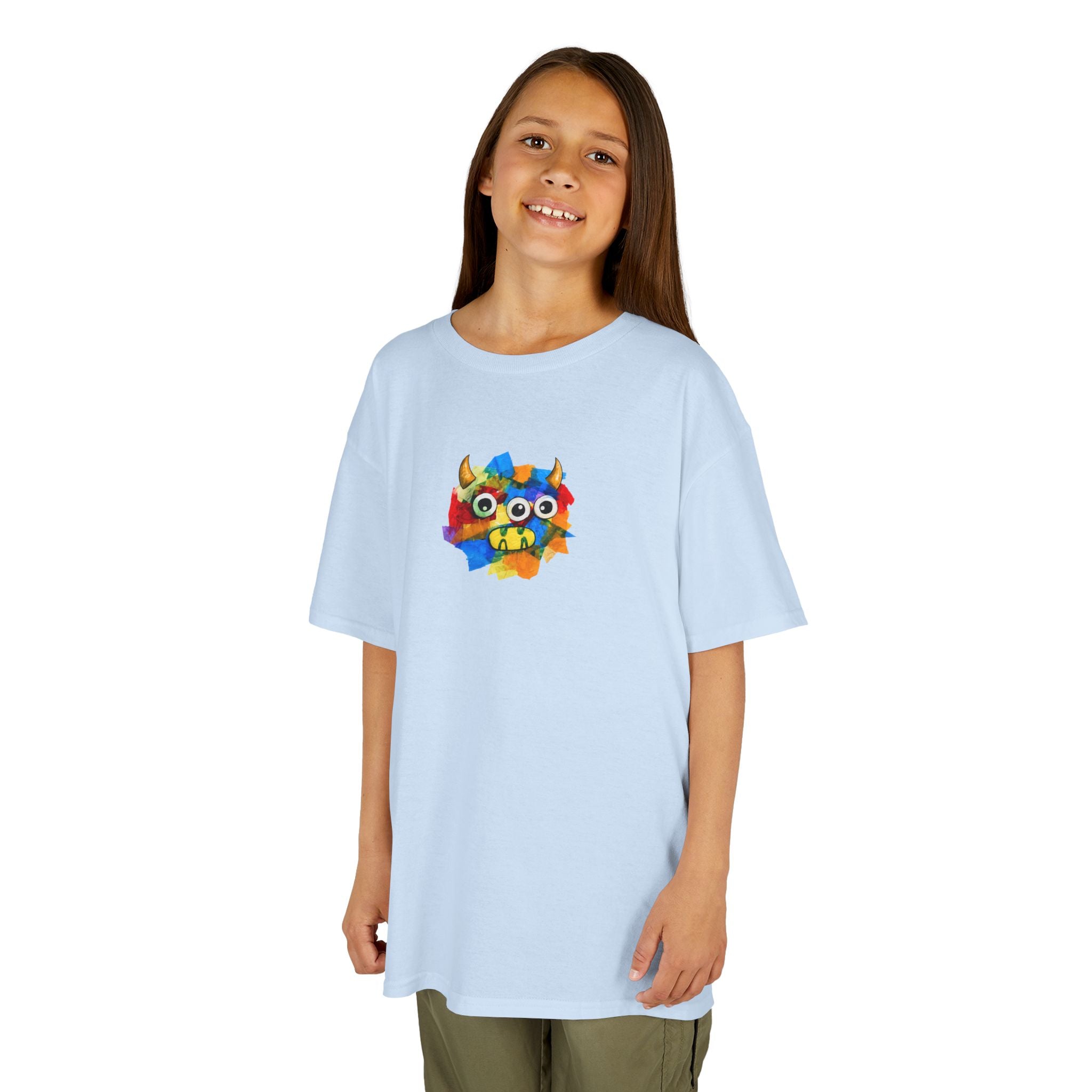 Trilo the Mosaic-Mane Lion Kid's Unisex T-Shirt