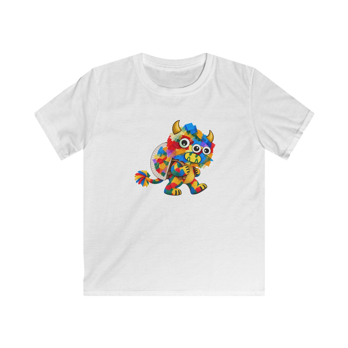 Trilo the Mosaic-Mane Lion | Kids Unisex T-Shirt