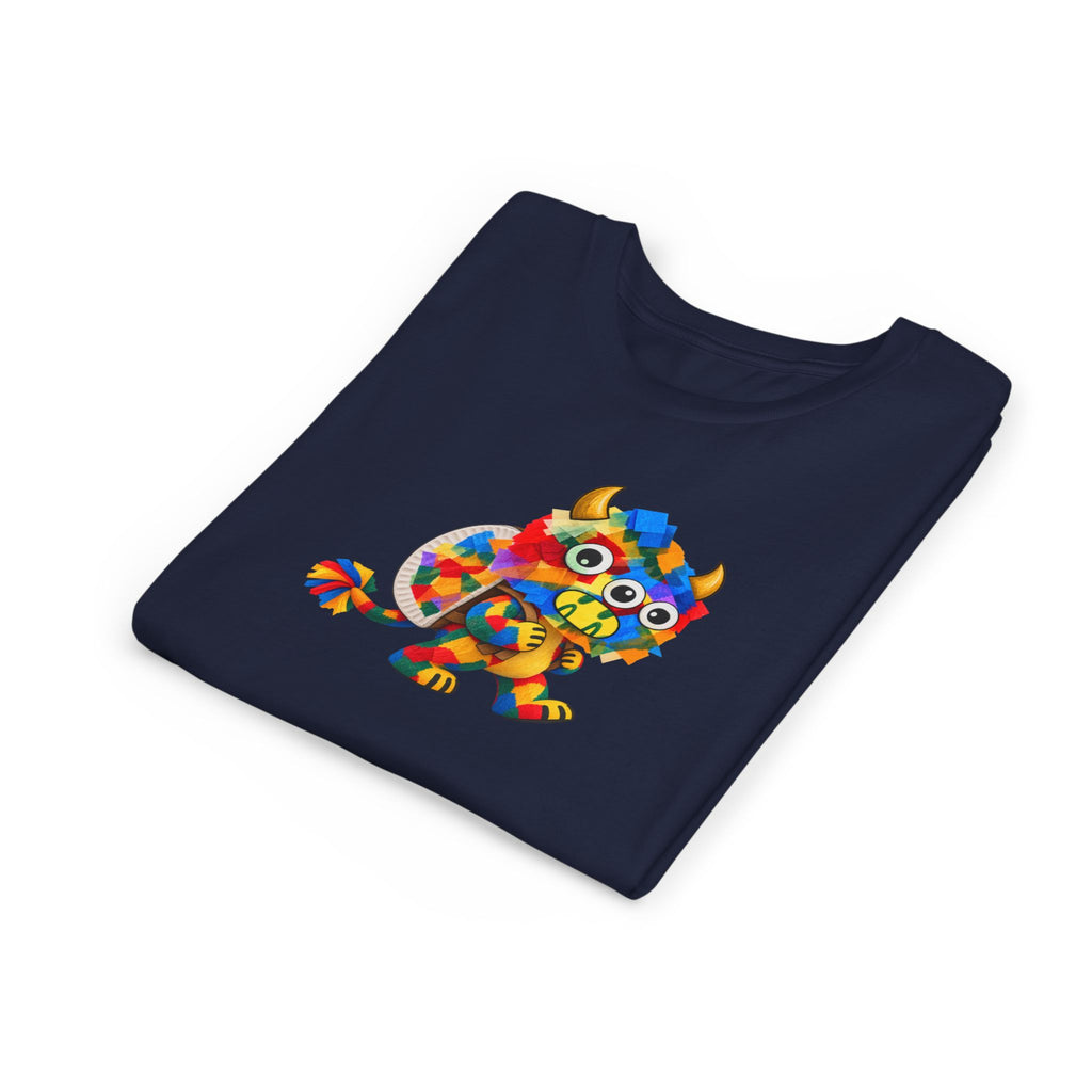Trilo the Mosaic-Mane Lion | Kids Unisex T-Shirt (MD.B+C3001Y)