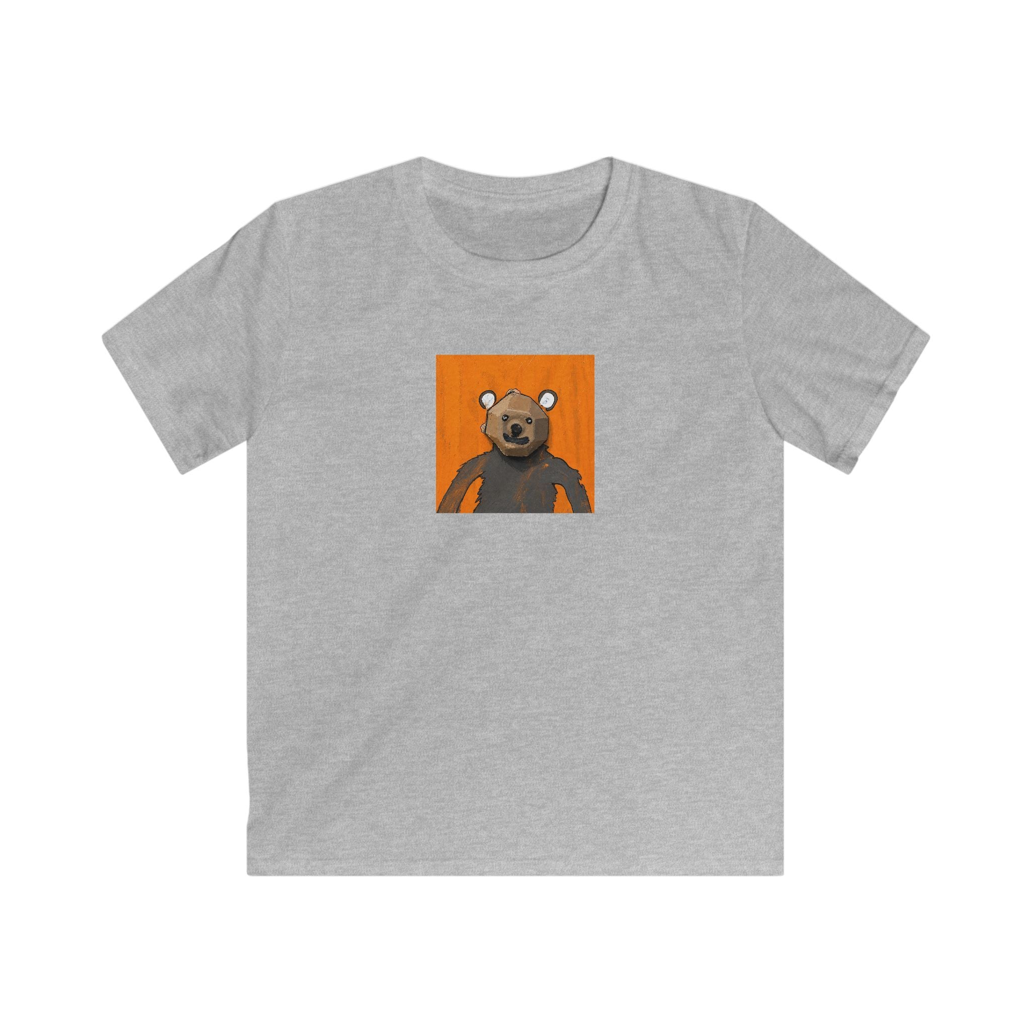 Curious Bear Kid's Unisex T-Shirt (Ships from Canada)