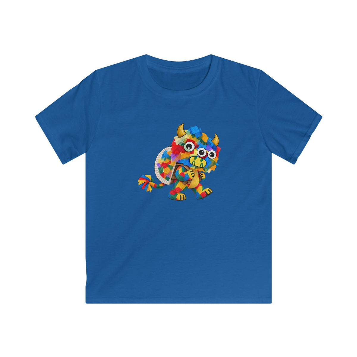 Trilo the Mosaic-Mane Lion | Kids Unisex T-Shirt