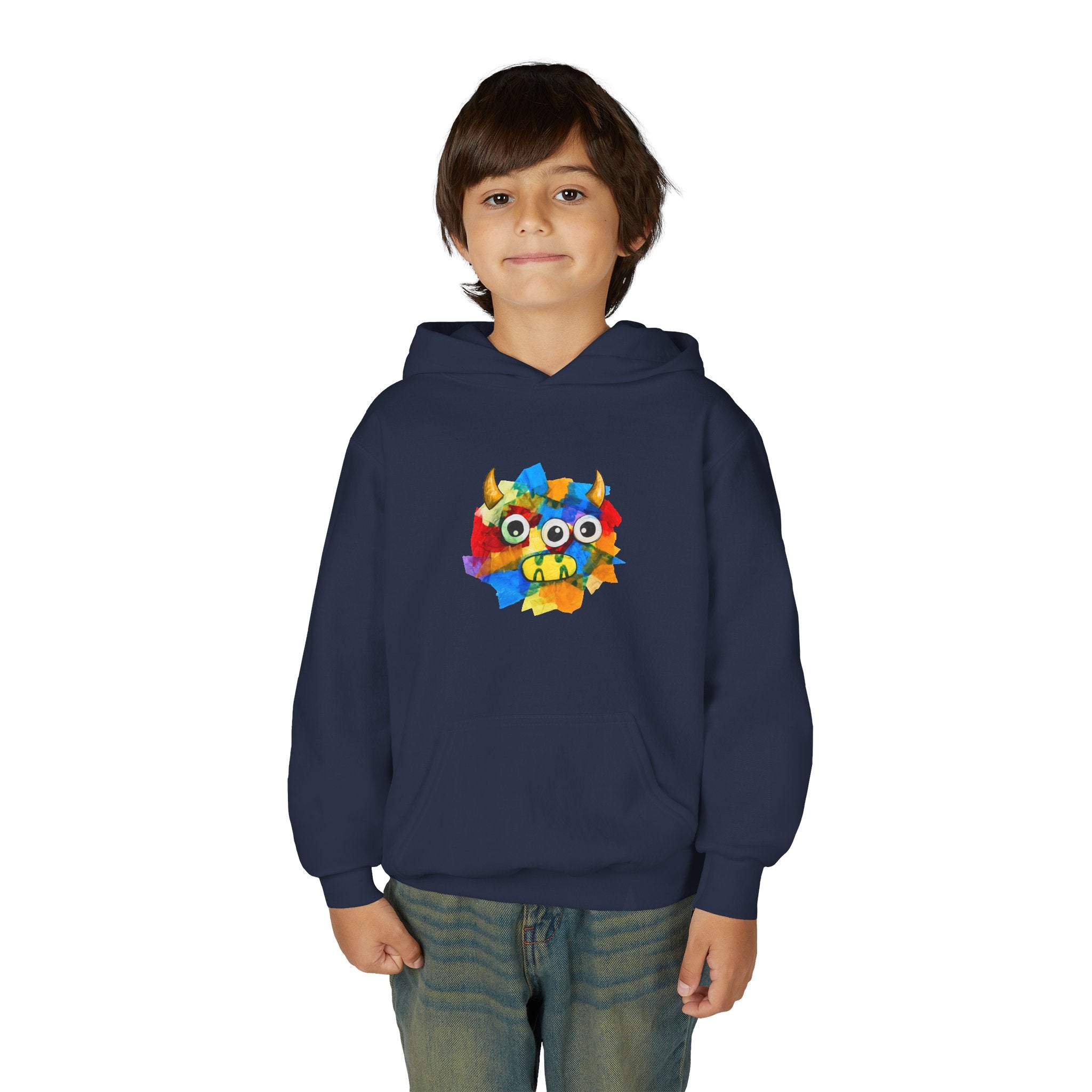 Trilo the Mosaic-Mane Lion Kid's Unisex Hoodie