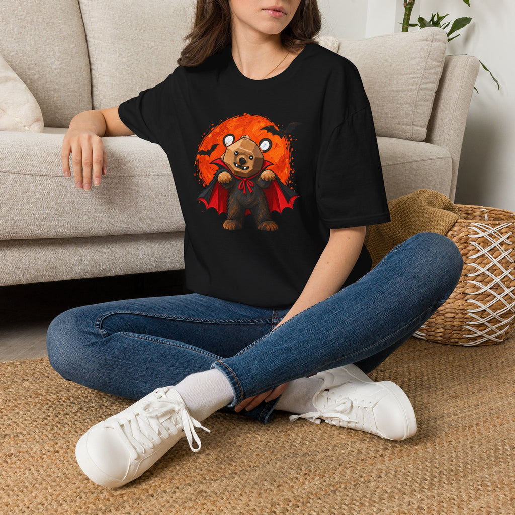 Curious Bear - Little Vampire | Adult Unisex T-Shirt