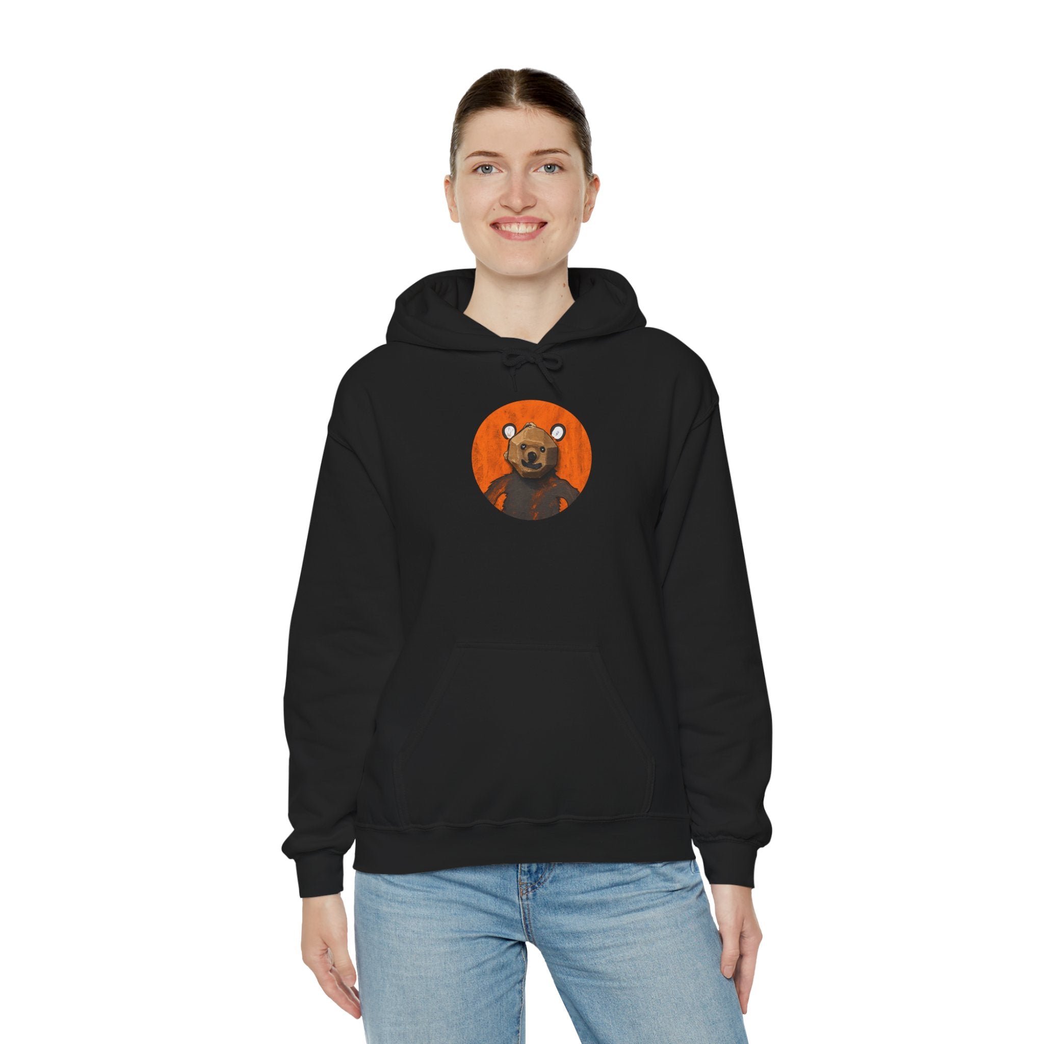Curious Bear Adult Unisex Hoodie