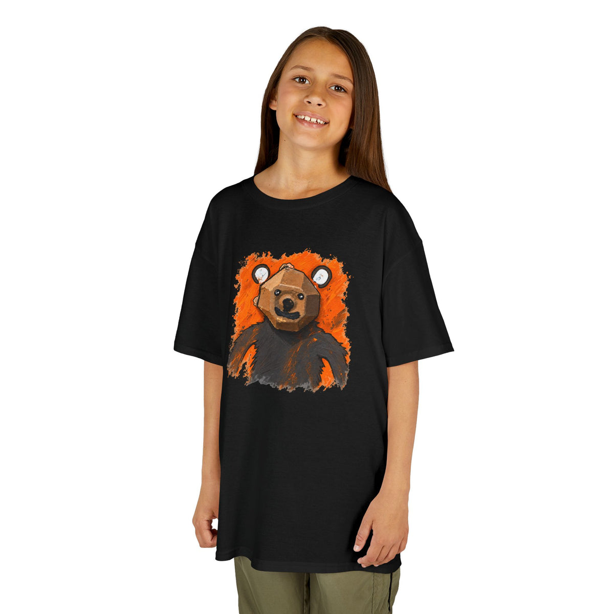 Curious Bear Kid's Unisex T-Shirt