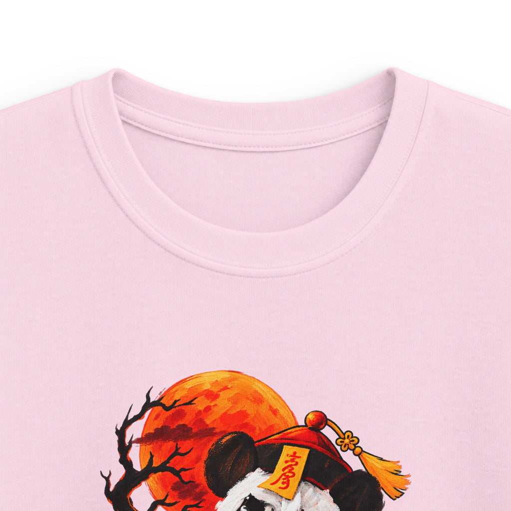 Momo the Doodle Panda — Midnight Mischief | Kids Unisex T-Shirt