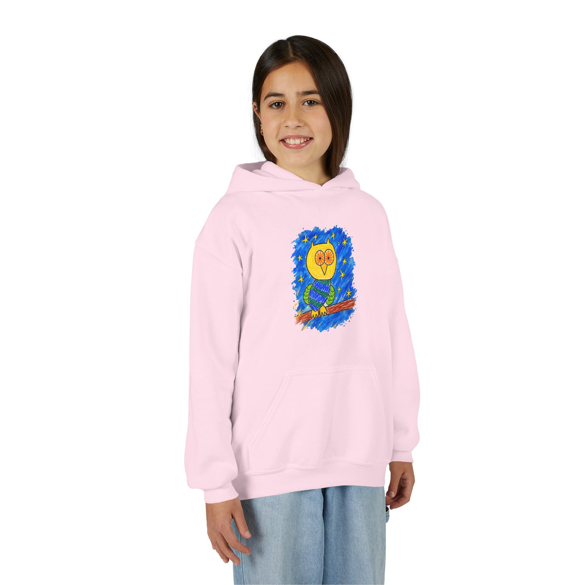 Groggy Owl Kid's Unisex Hoodie