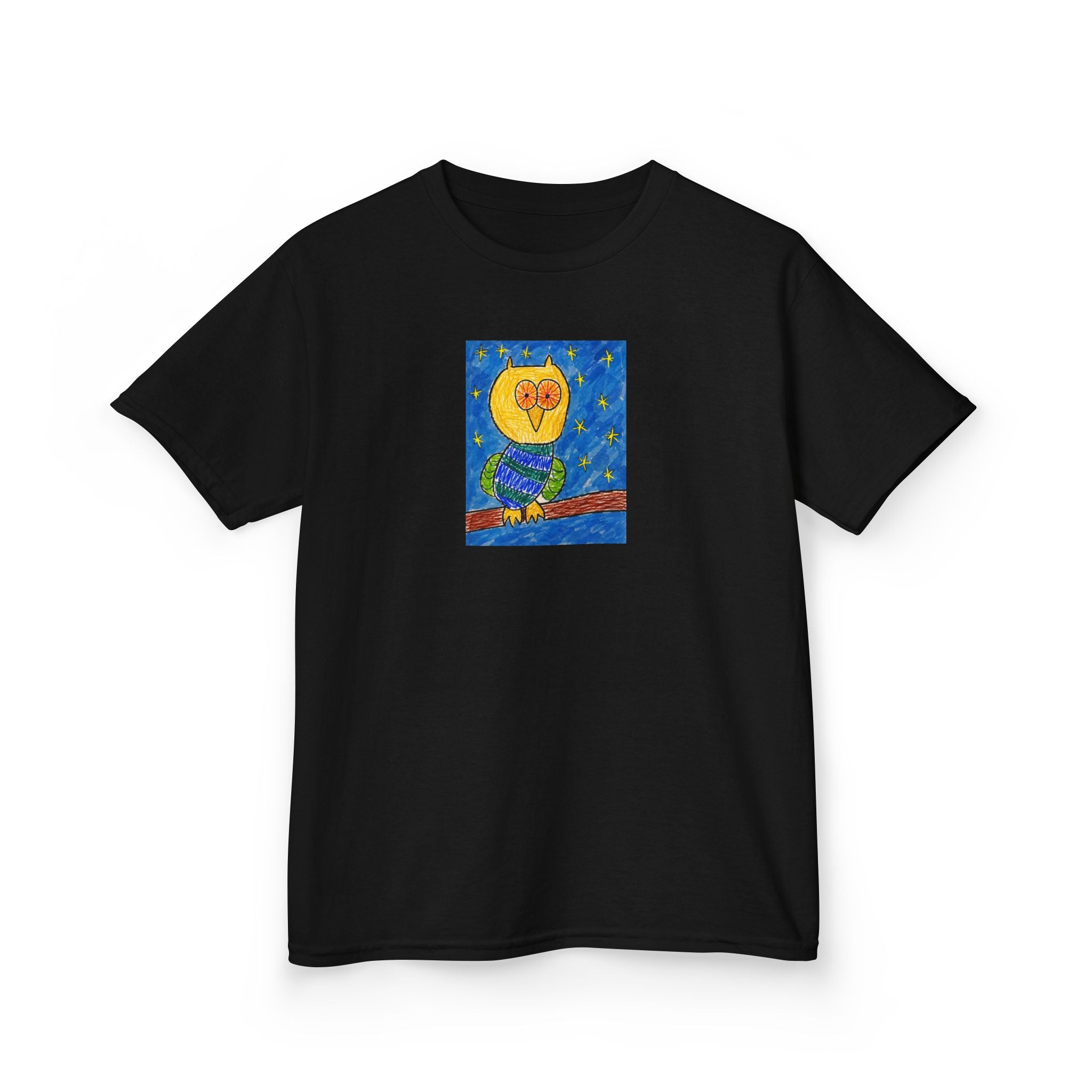 Groggy Owl Kid's Unisex T-Shirt