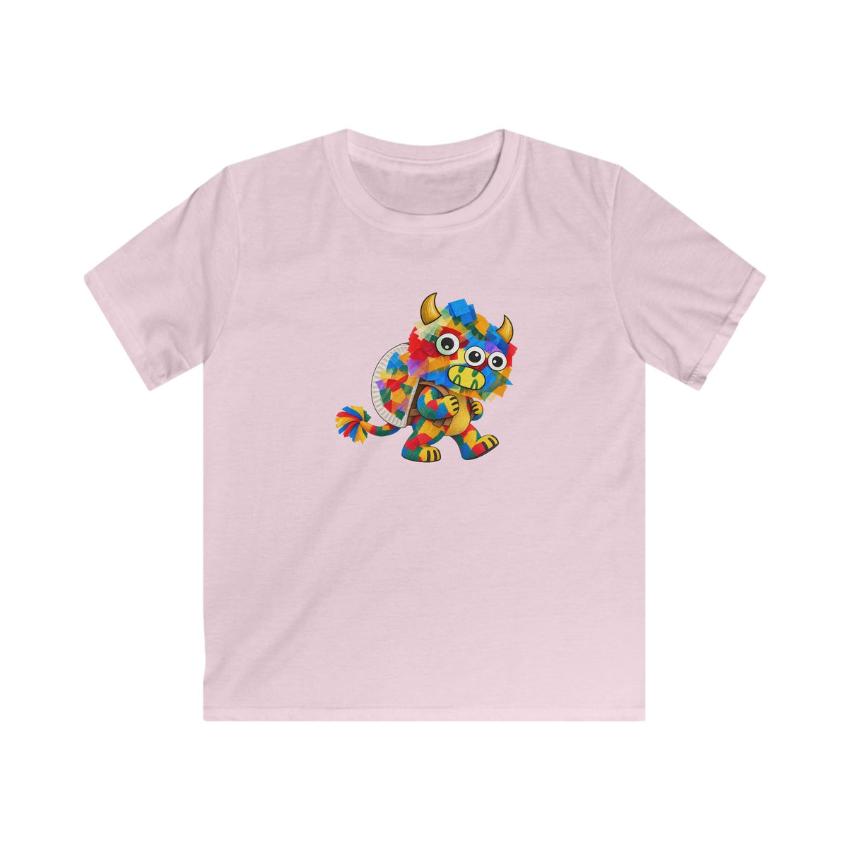 Trilo the Mosaic-Mane Lion | Kids Unisex T-Shirt