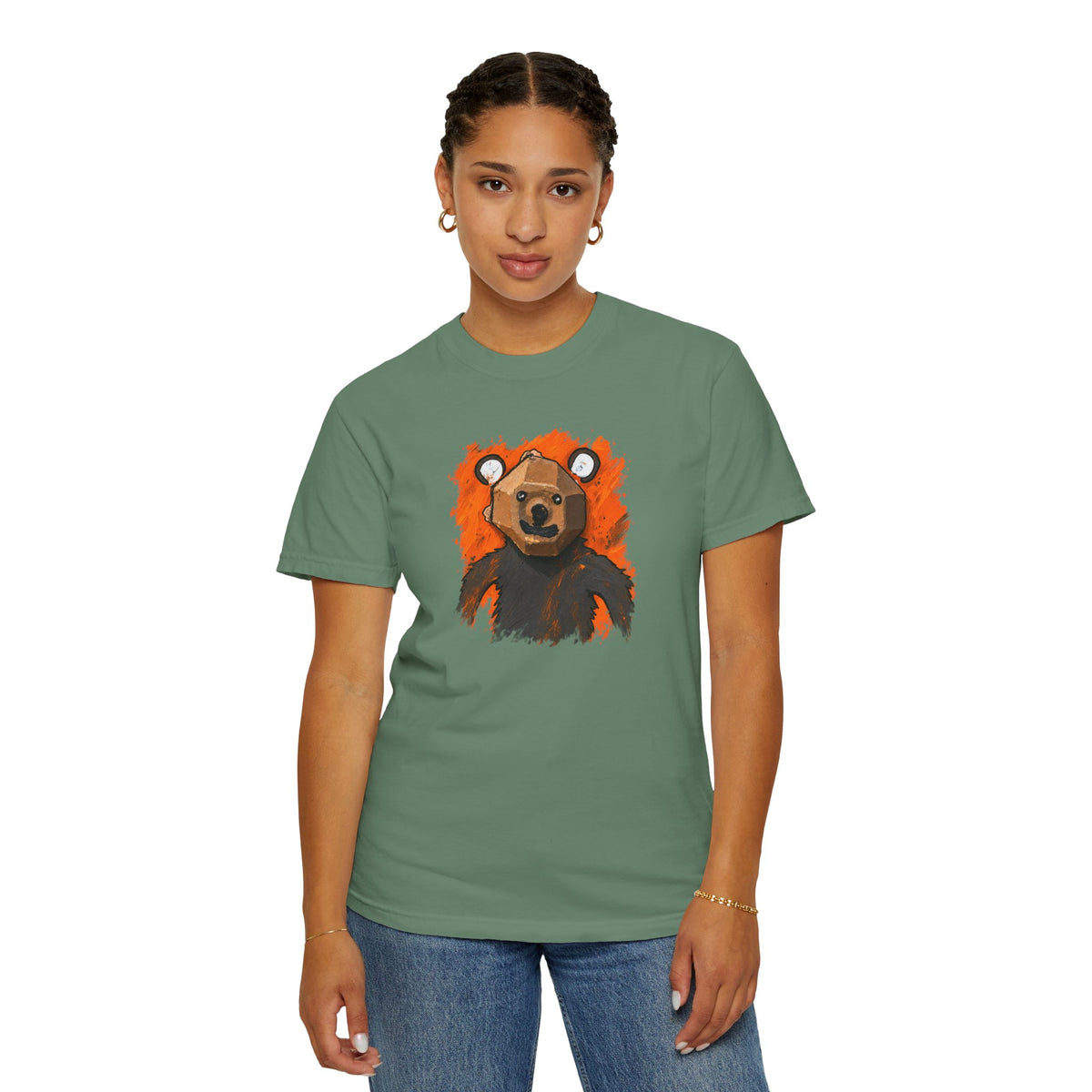 Curious Bear | Adult Unisex T-Shirt (Ships from Canada)