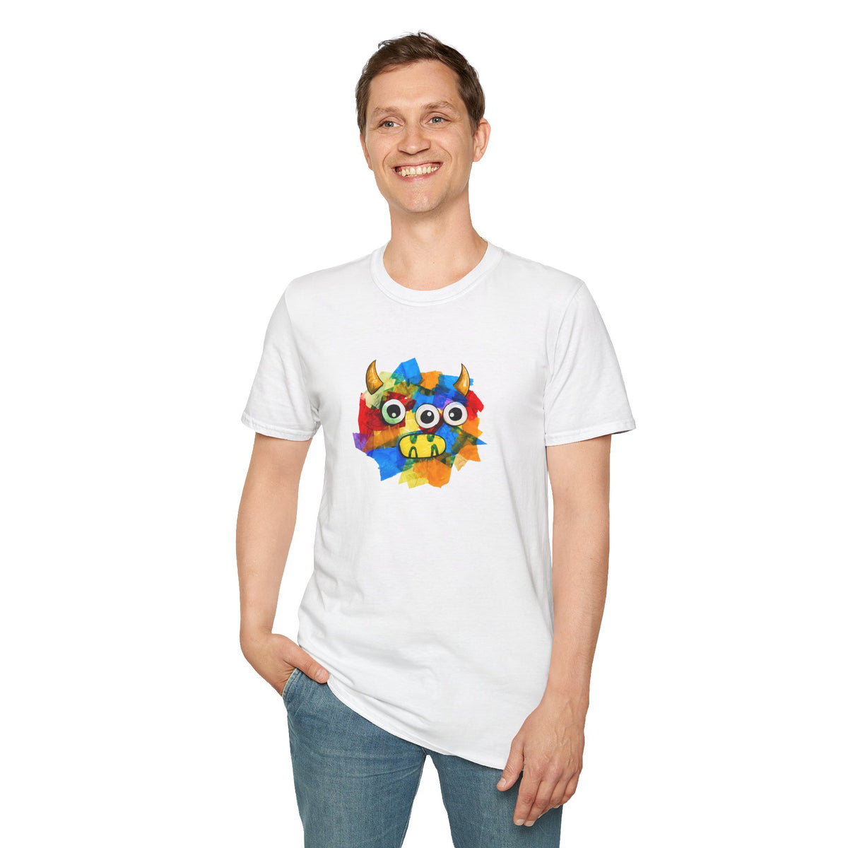 Trilo the Mosaic-Mane Lion Adult Unisex T-Shirt