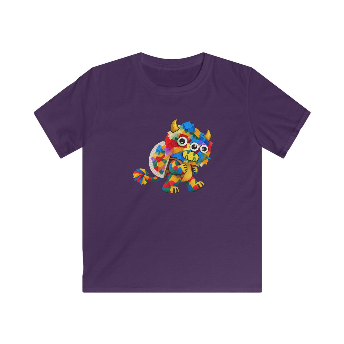 Trilo the Mosaic-Mane Lion | Kids Unisex T-Shirt