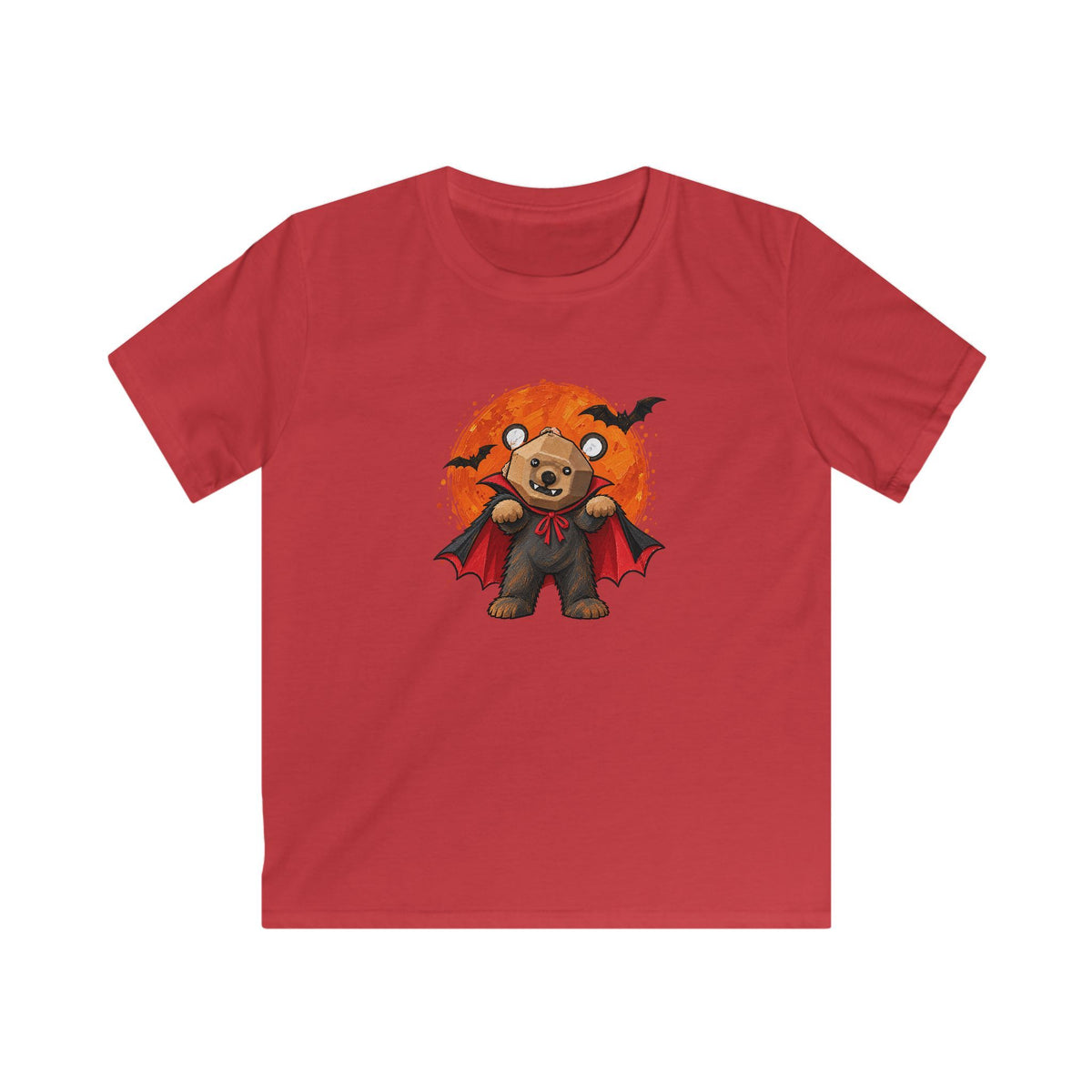 Curious Bear - Little Vampire | Kids Unisex T-Shirt