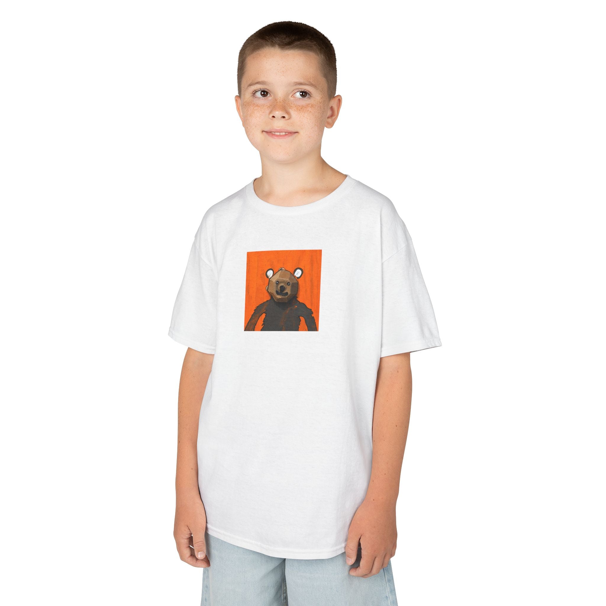 Curious Bear Kid's Unisex T-Shirt