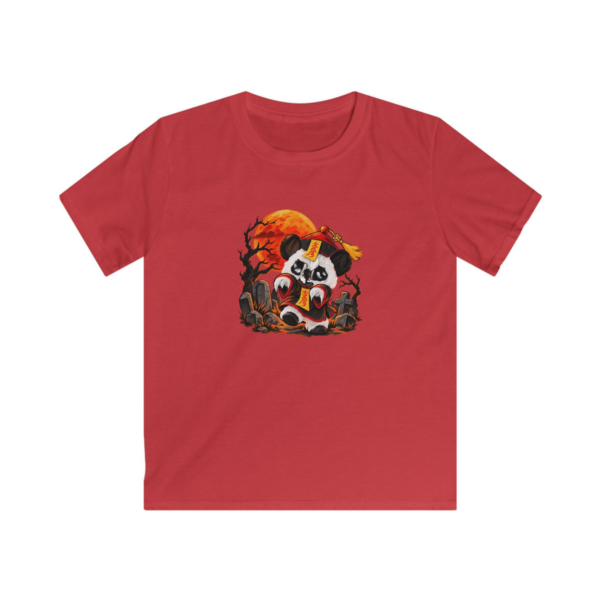 Momo the Doodle Panda — Midnight Mischief | Kids Unisex T-Shirt