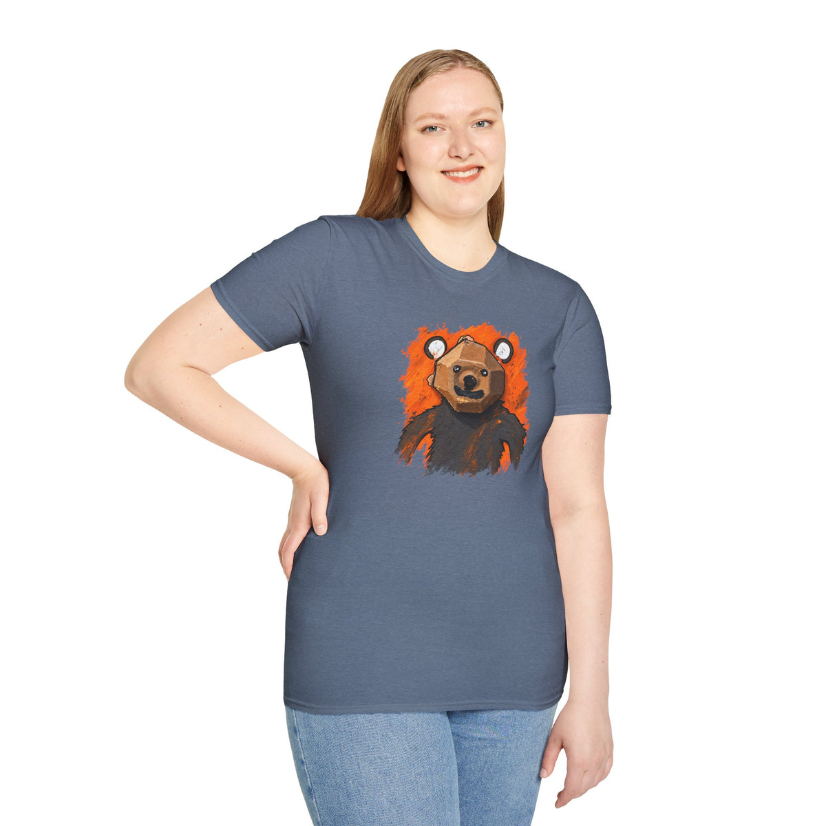Curious Bear Adult Unisex T-Shirt