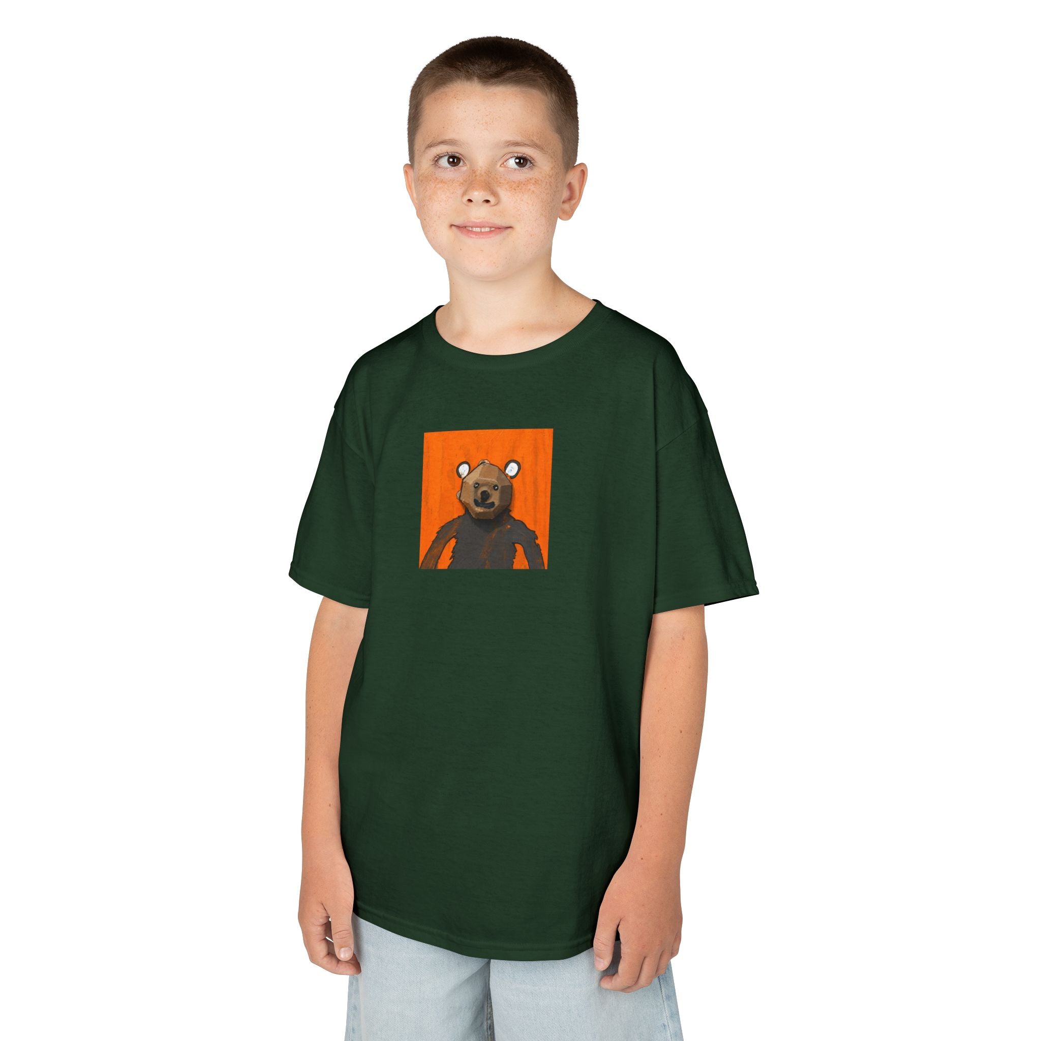 Curious Bear Kid's Unisex T-Shirt