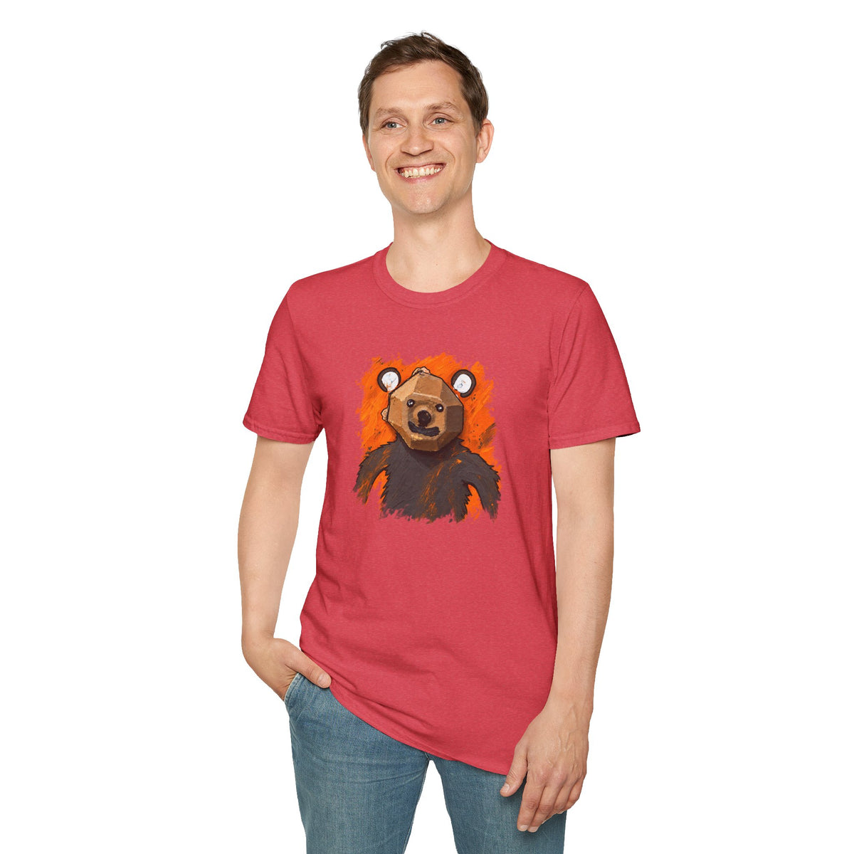 Curious Bear Adult Unisex T-Shirt