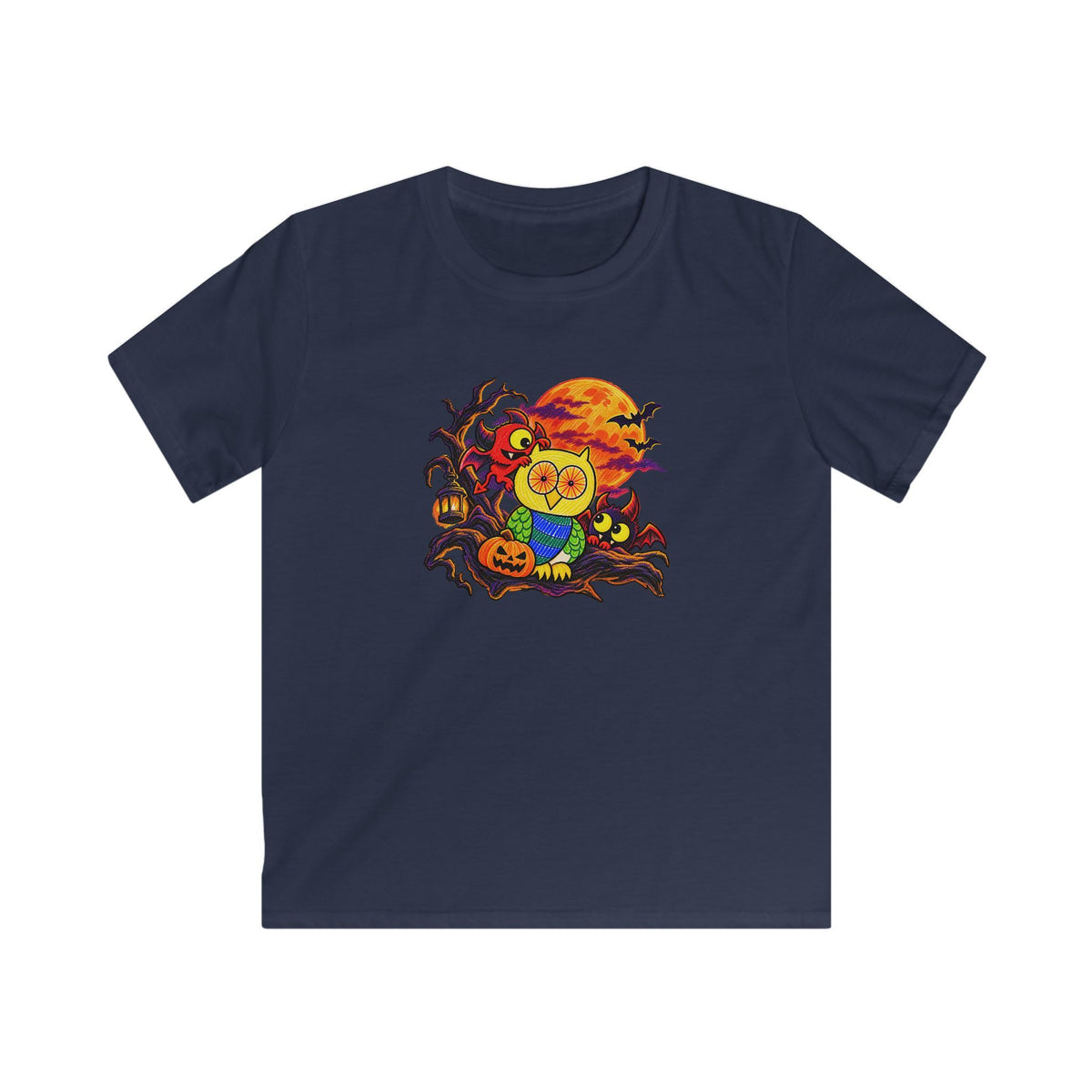 Groggy Owl — Mischief After Dark | Kids Unisex T-Shirt
