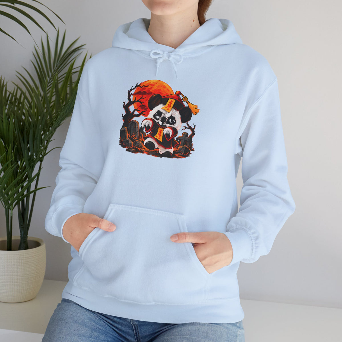 Momo the Doodle Panda - Midnight Mischief | Adult Unisex Hoodie