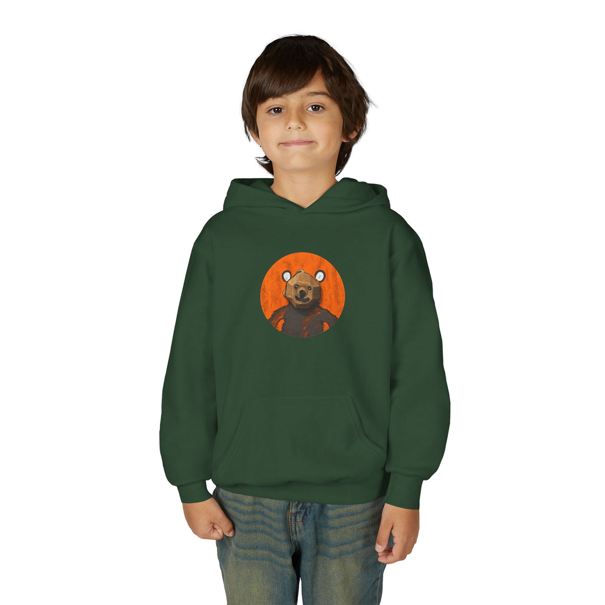 Curious Bear Kid's Unisex Hoodie