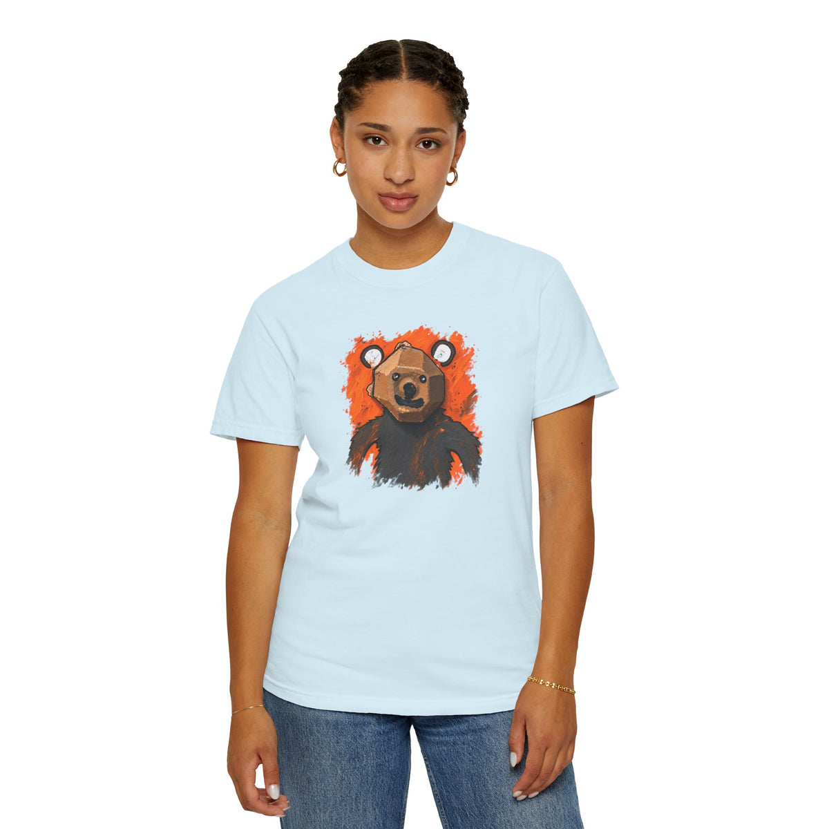 Curious Bear | Adult Unisex T-Shirt (Ships from Canada)