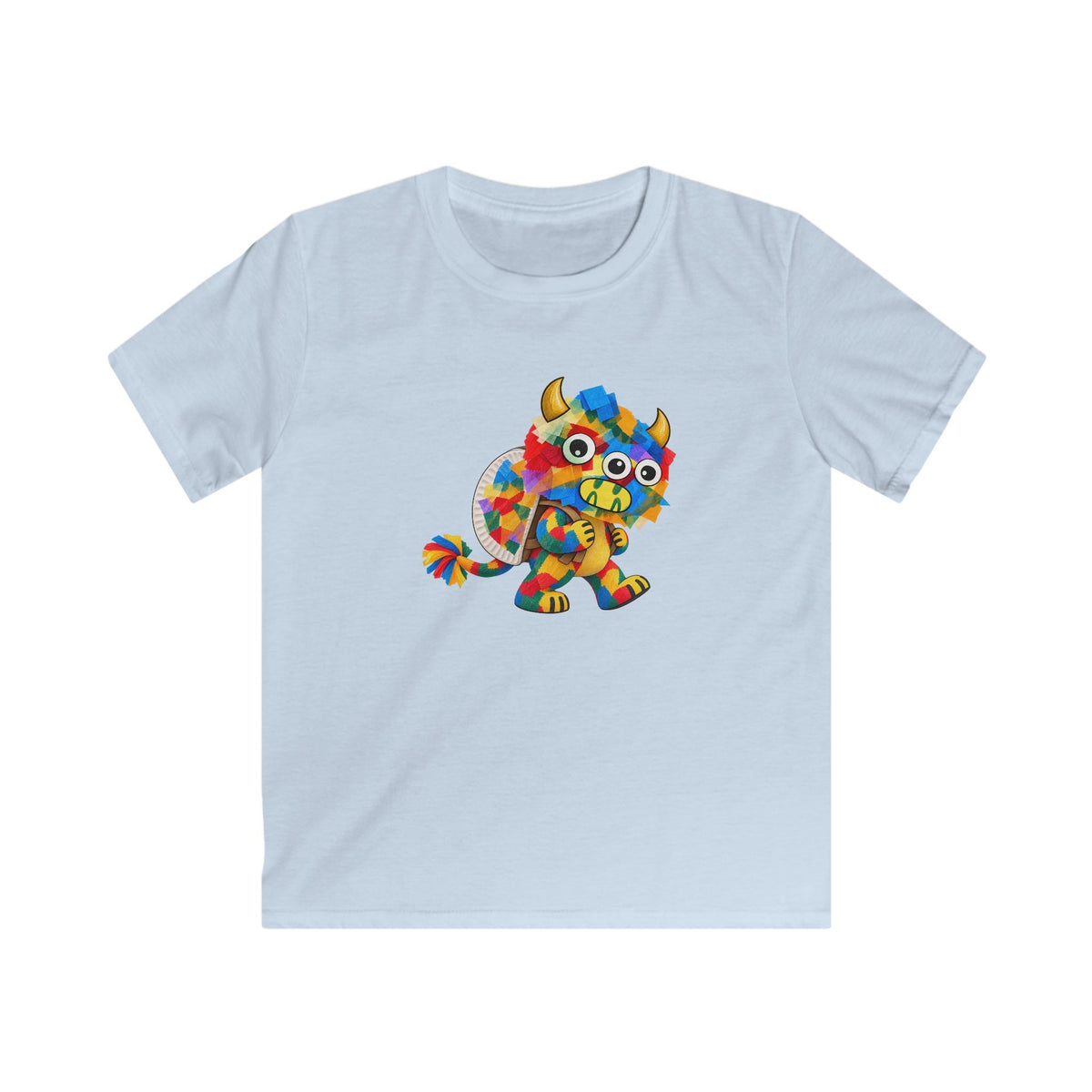 Trilo the Mosaic-Mane Lion | Kids Unisex T-Shirt