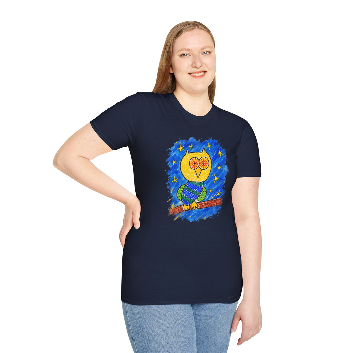Groggy Owl | Adult Unisex T-Shirt