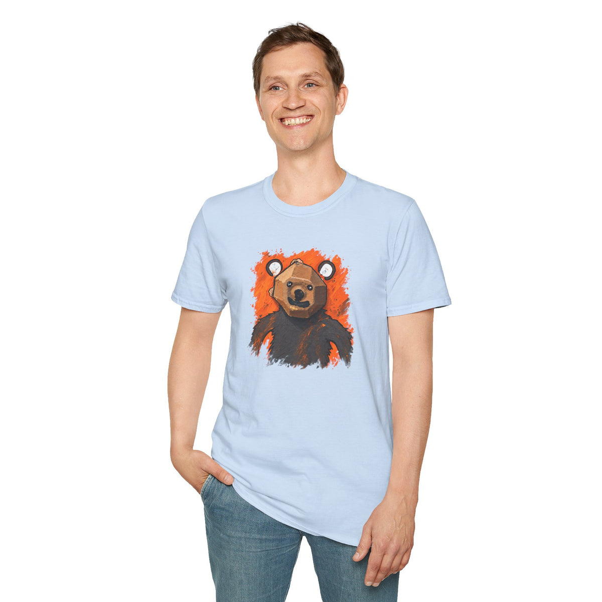 Curious Bear Adult Unisex T-Shirt