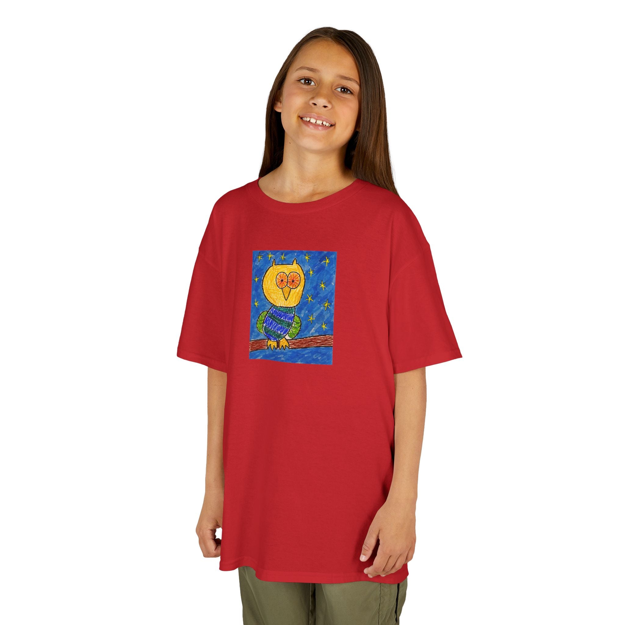 Groggy Owl Kid's Unisex T-Shirt