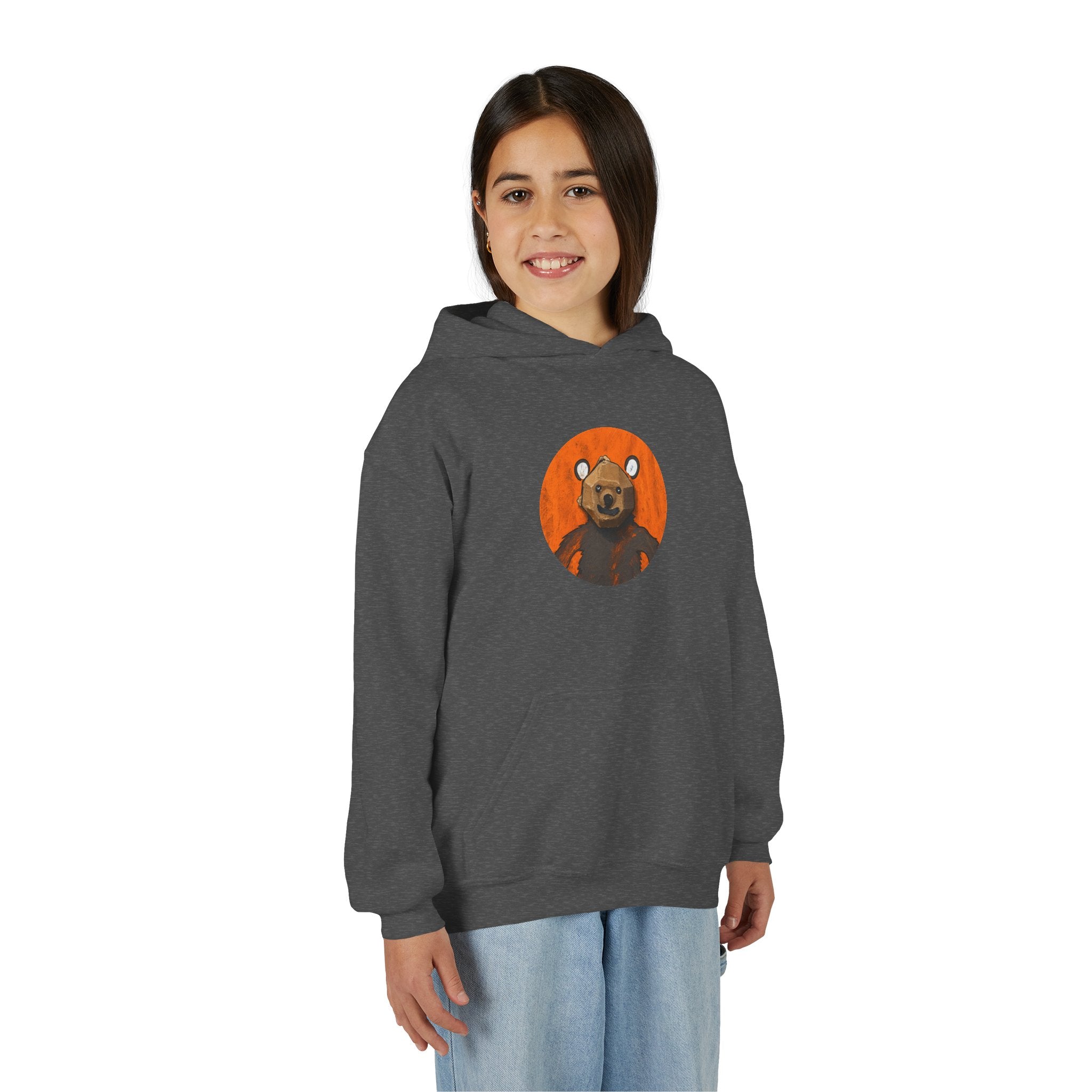 Curious Bear Kid's Unisex Hoodie