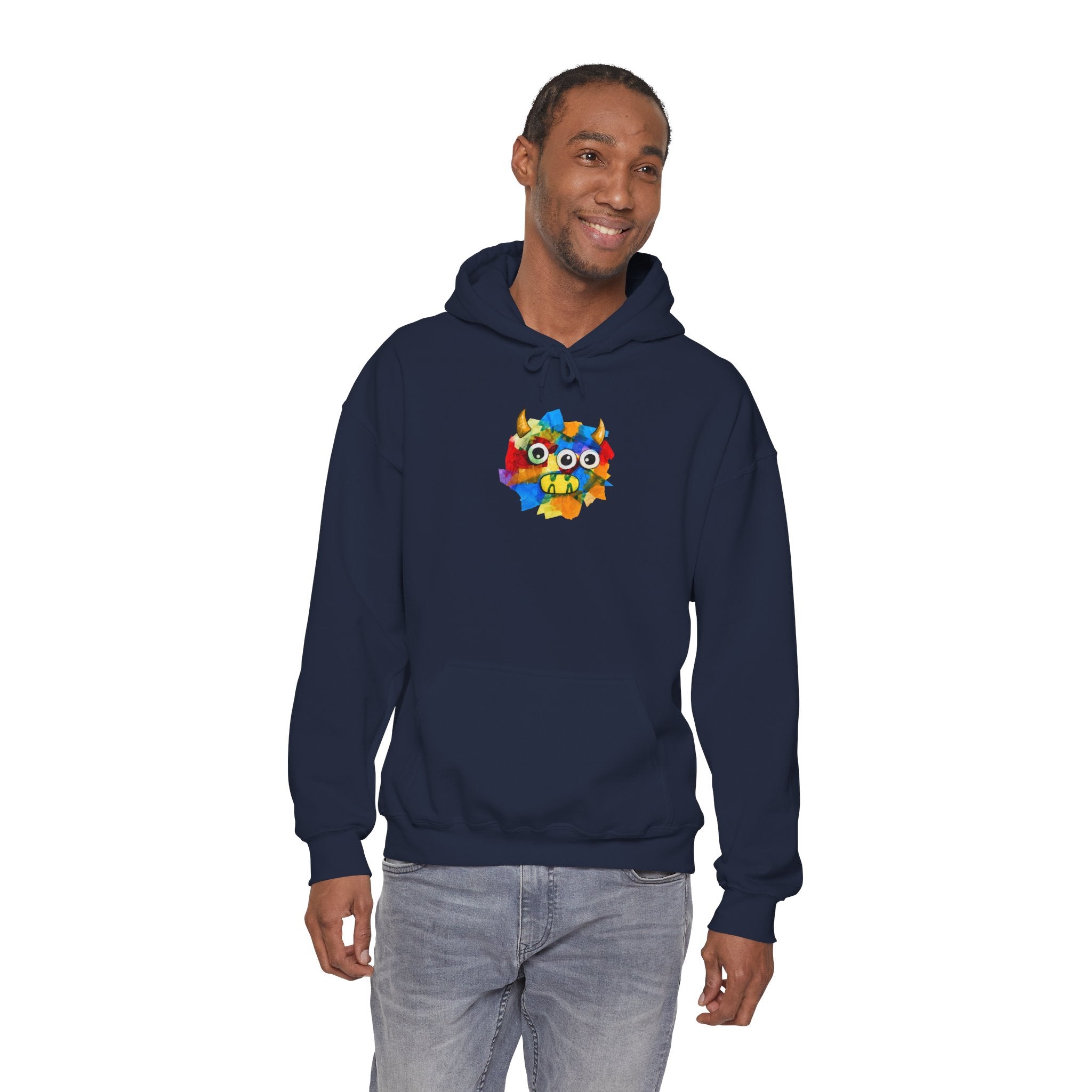 Trilio the Mosaic-Mane Lion Adult Unisex Hoodie