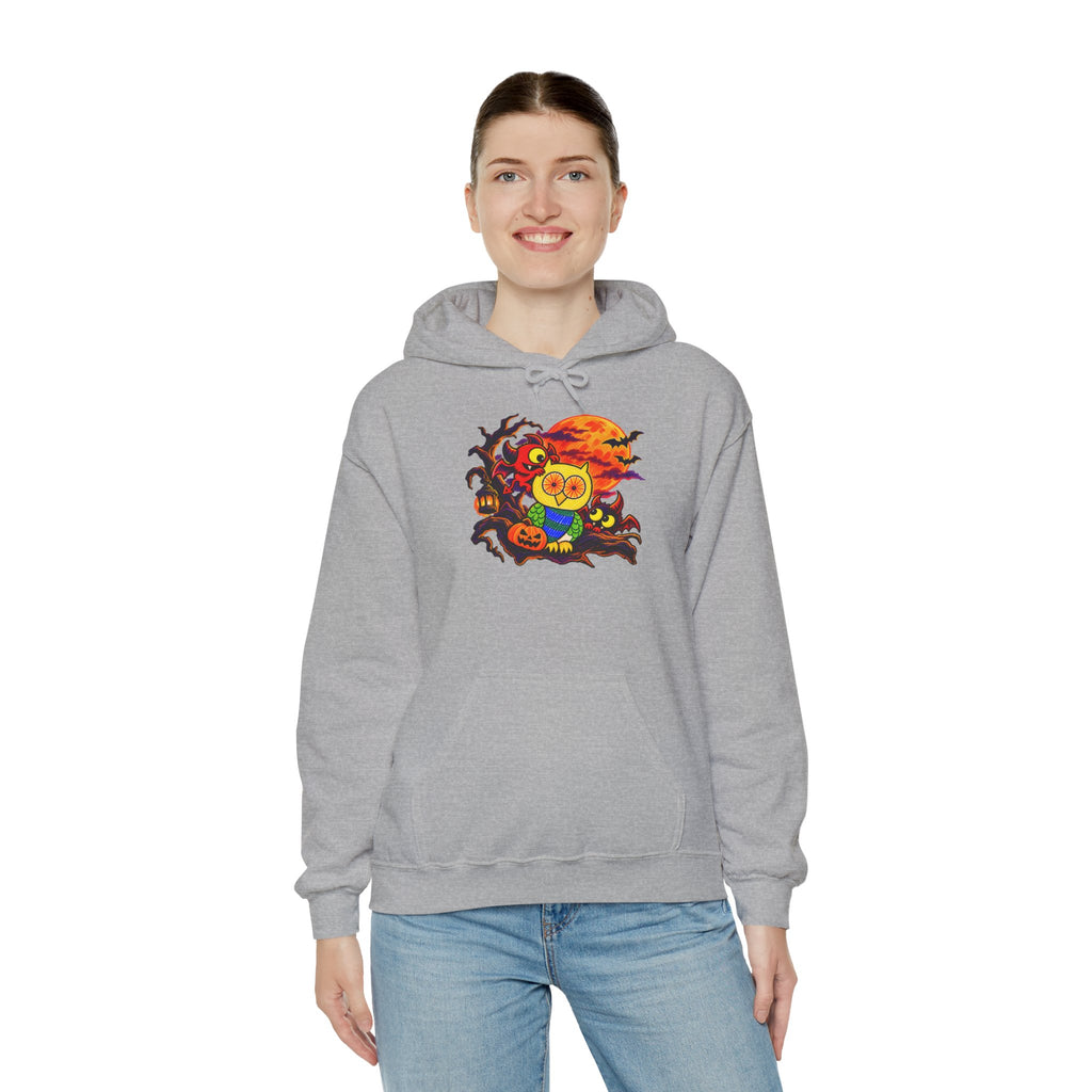 Groggy Owl - Mischief After Dark | Adult Unisex Hoodie