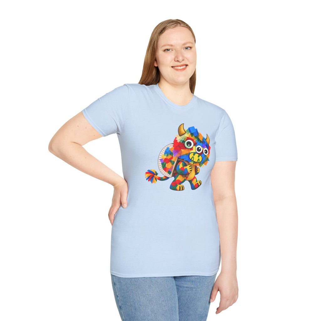 Trilo the Mosaic-Mane Lion | Adult Unisex T-Shirt