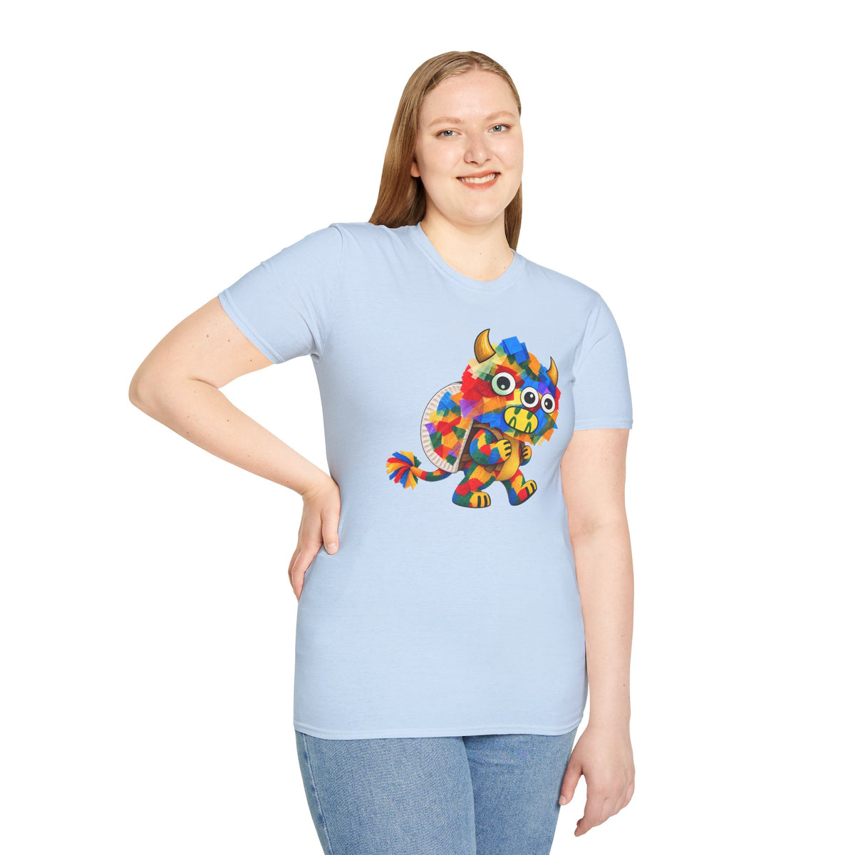 Trilo the Mosaic-Mane Lion | Adult Unisex T-Shirt