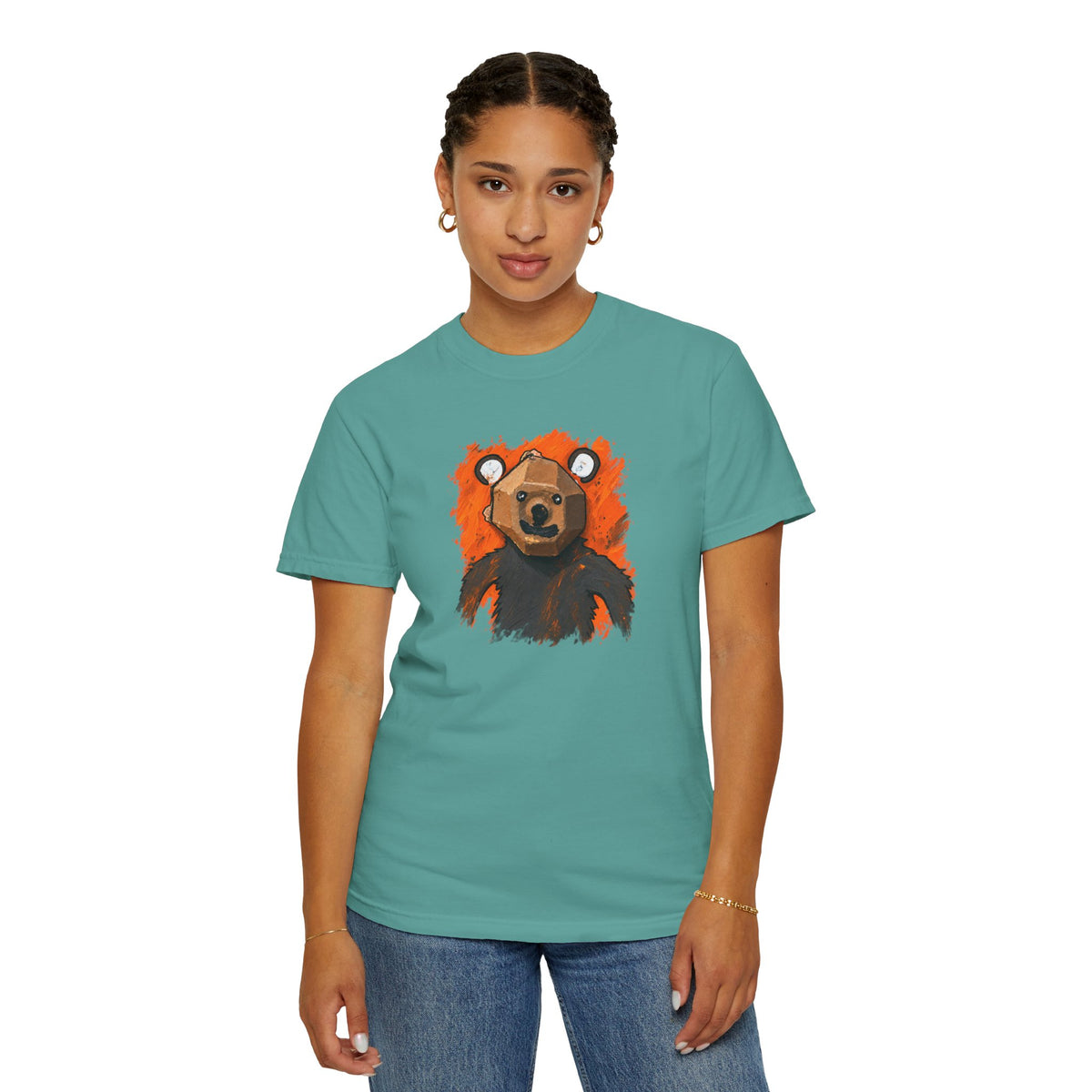 Curious Bear | Adult Unisex T-Shirt (Ships from Canada)