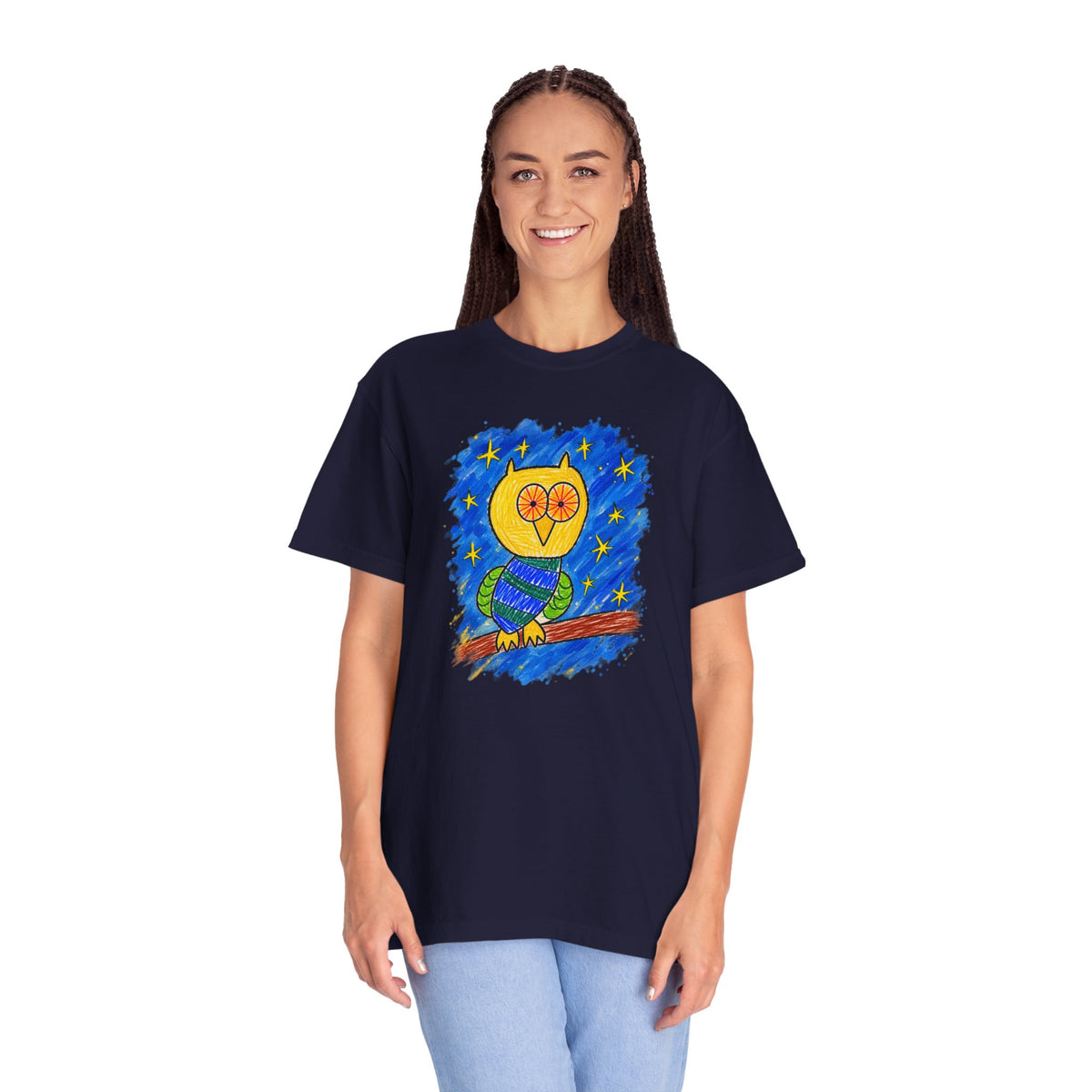 Groggy Owl | Adult Unisex T-Shirt (Ships from Canada)
