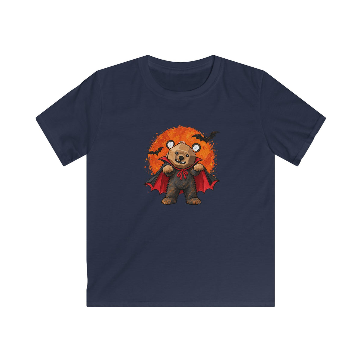 Curious Bear - Little Vampire | Kids Unisex T-Shirt