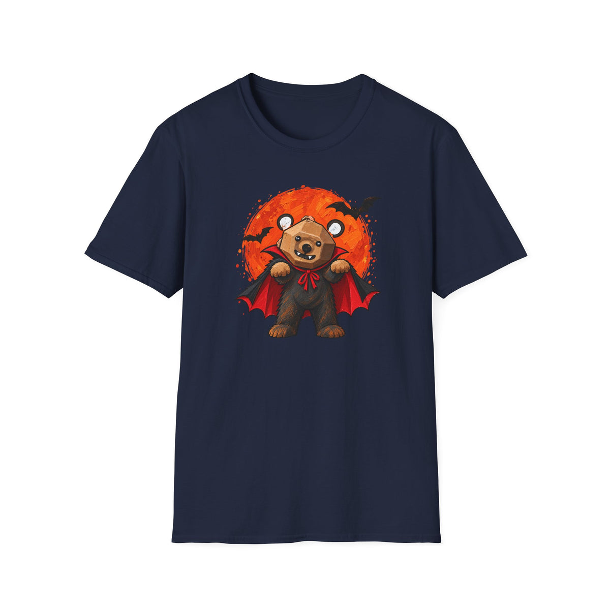 Curious Bear - Little Vampire | Adult Unisex T-Shirt