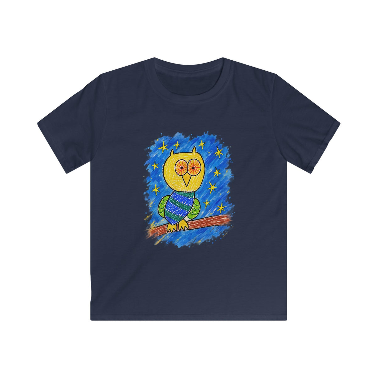 Groggy Owl | Kids Unisex T-Shirt
