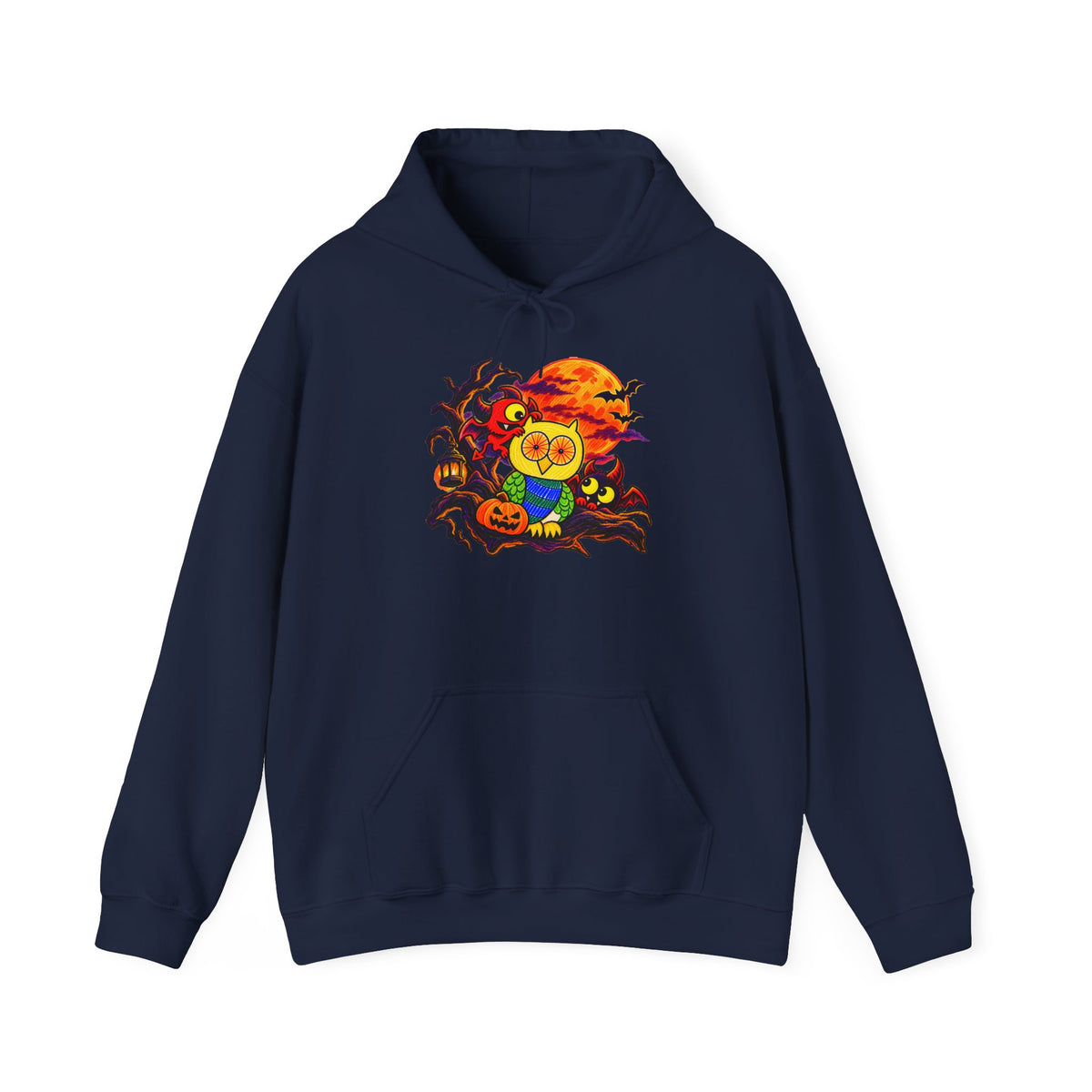 Groggy Owl - Mischief After Dark | Adult Unisex Hoodie