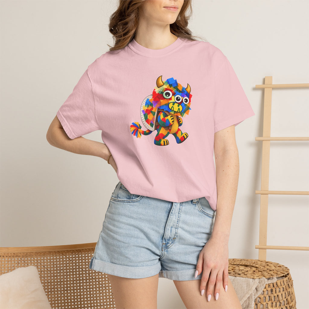Trilo the Mosaic-Mane Lion | Adult Unisex T-Shirt (Ships from Canada)