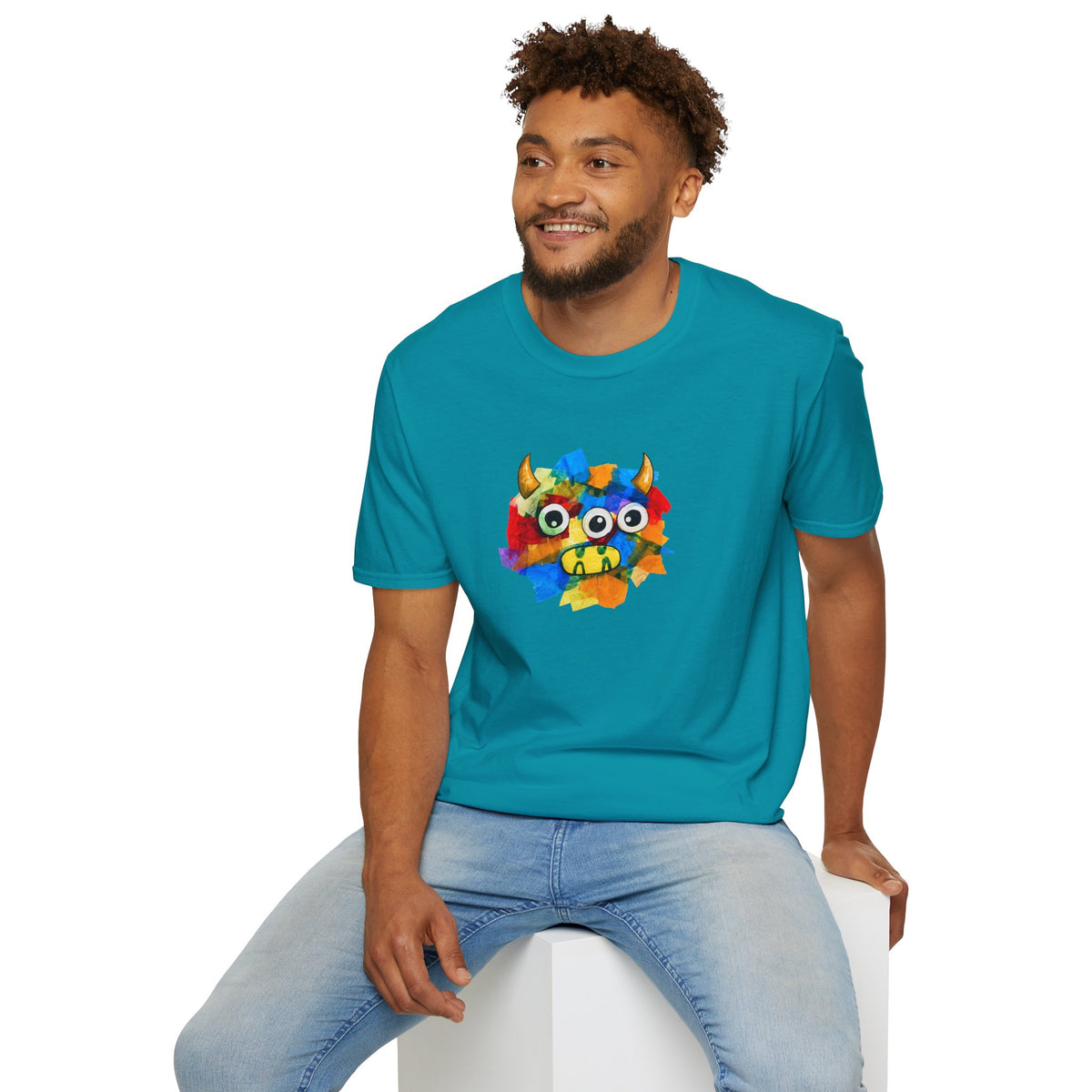 Trilo the Mosaic-Mane Lion Adult Unisex T-Shirt