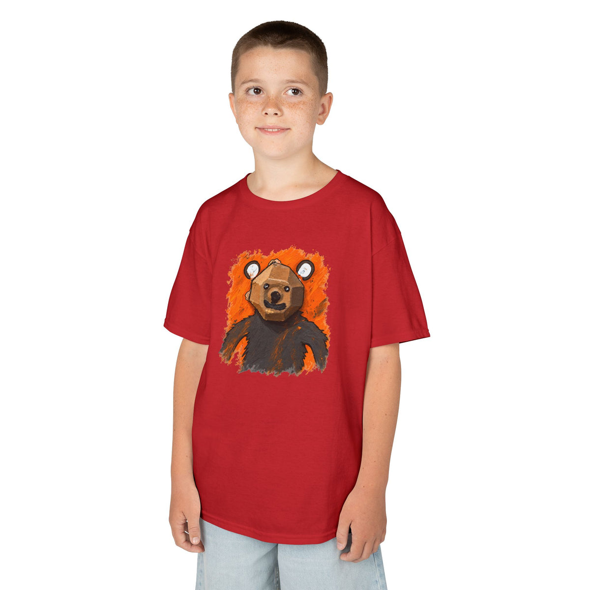 Curious Bear Kid's Unisex T-Shirt
