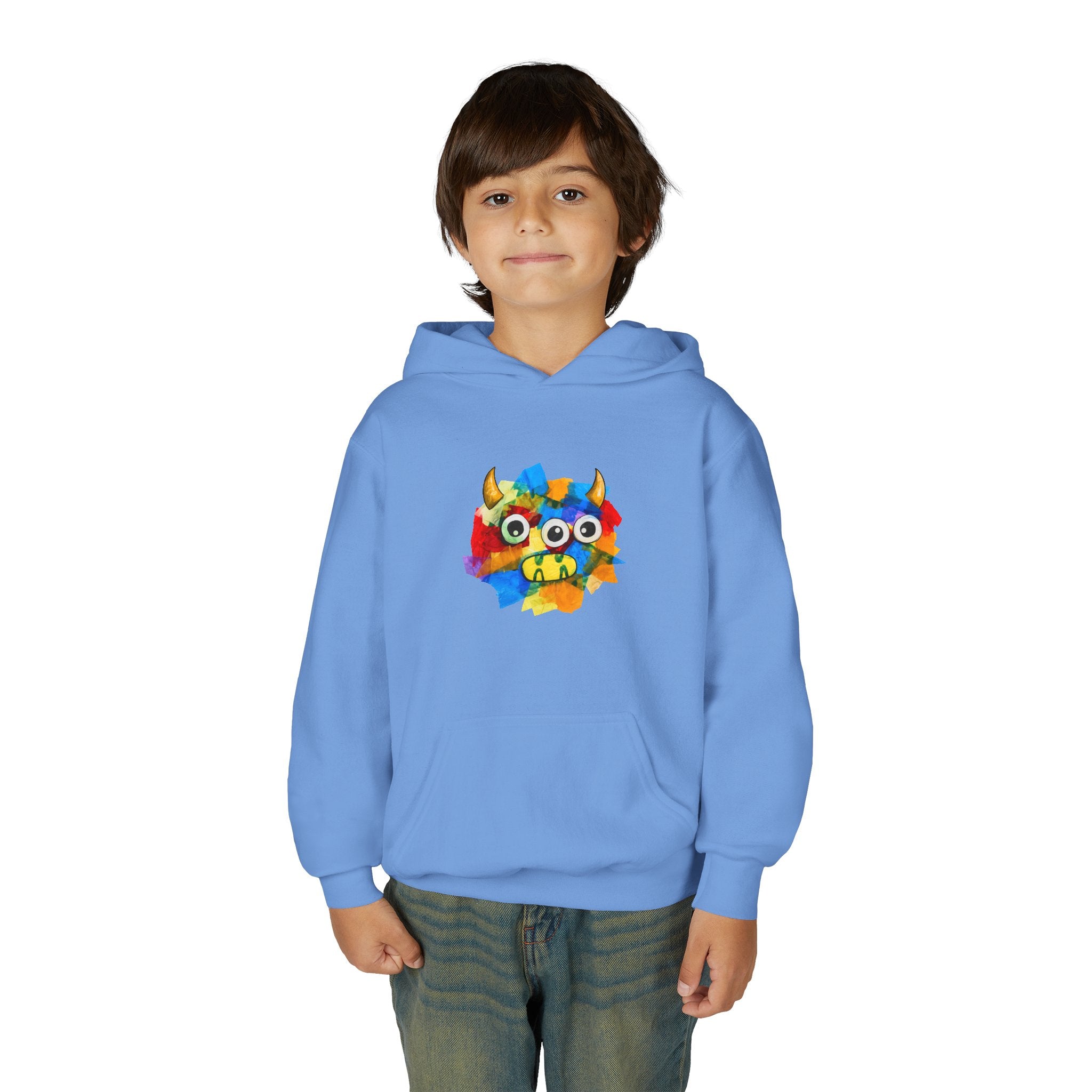 Trilo the Mosaic-Mane Lion Kid's Unisex Hoodie