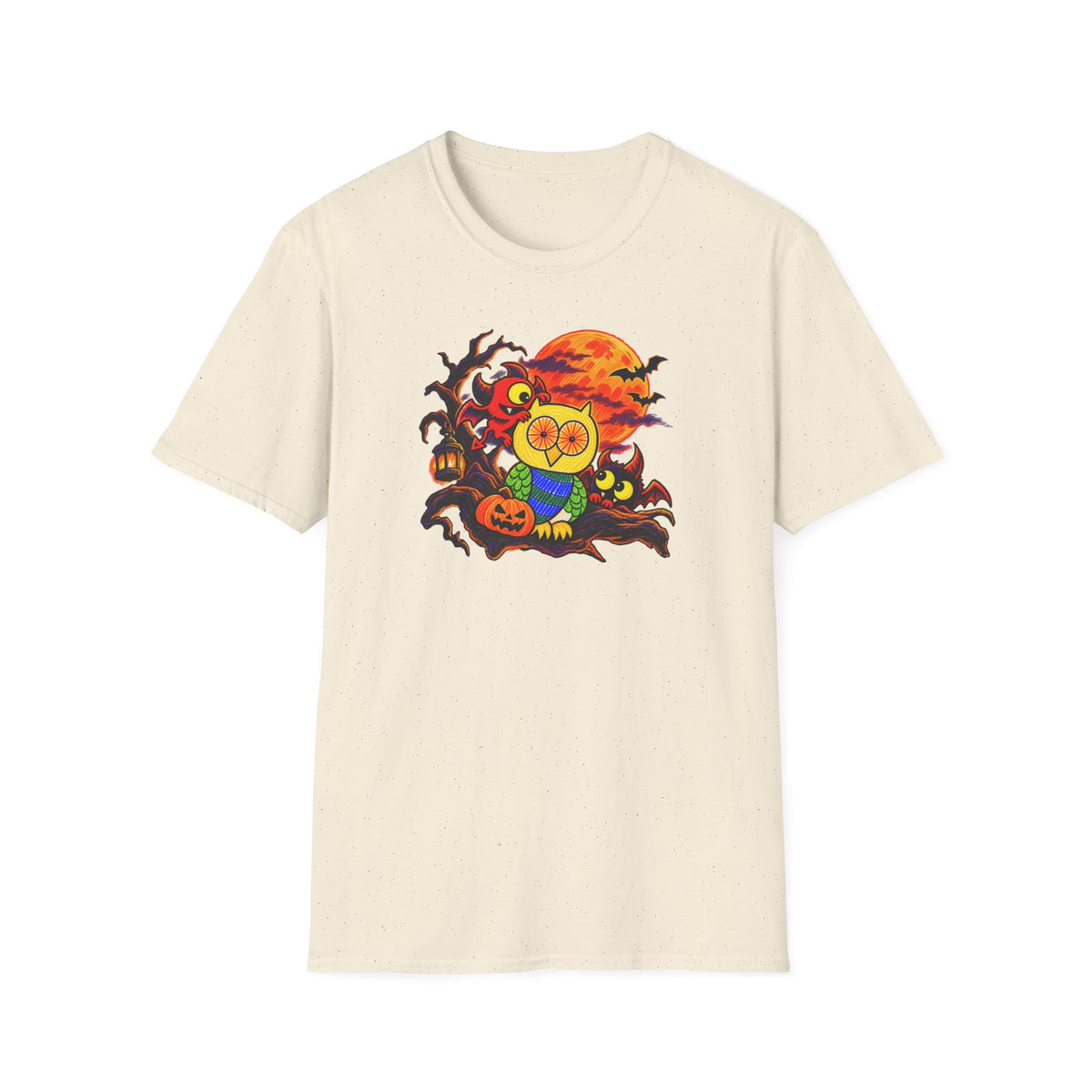 Groggy Owl — Mischief After Dark | Adult Unisex T-Shirt