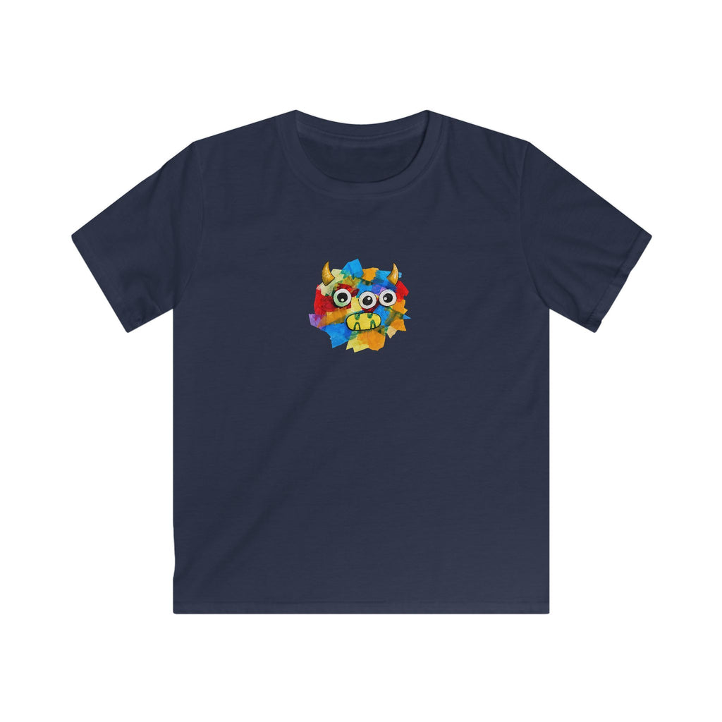 Trilo the Mosaic-Mane Lion Kid's Unisex T-Shirt (Ships from Canada)