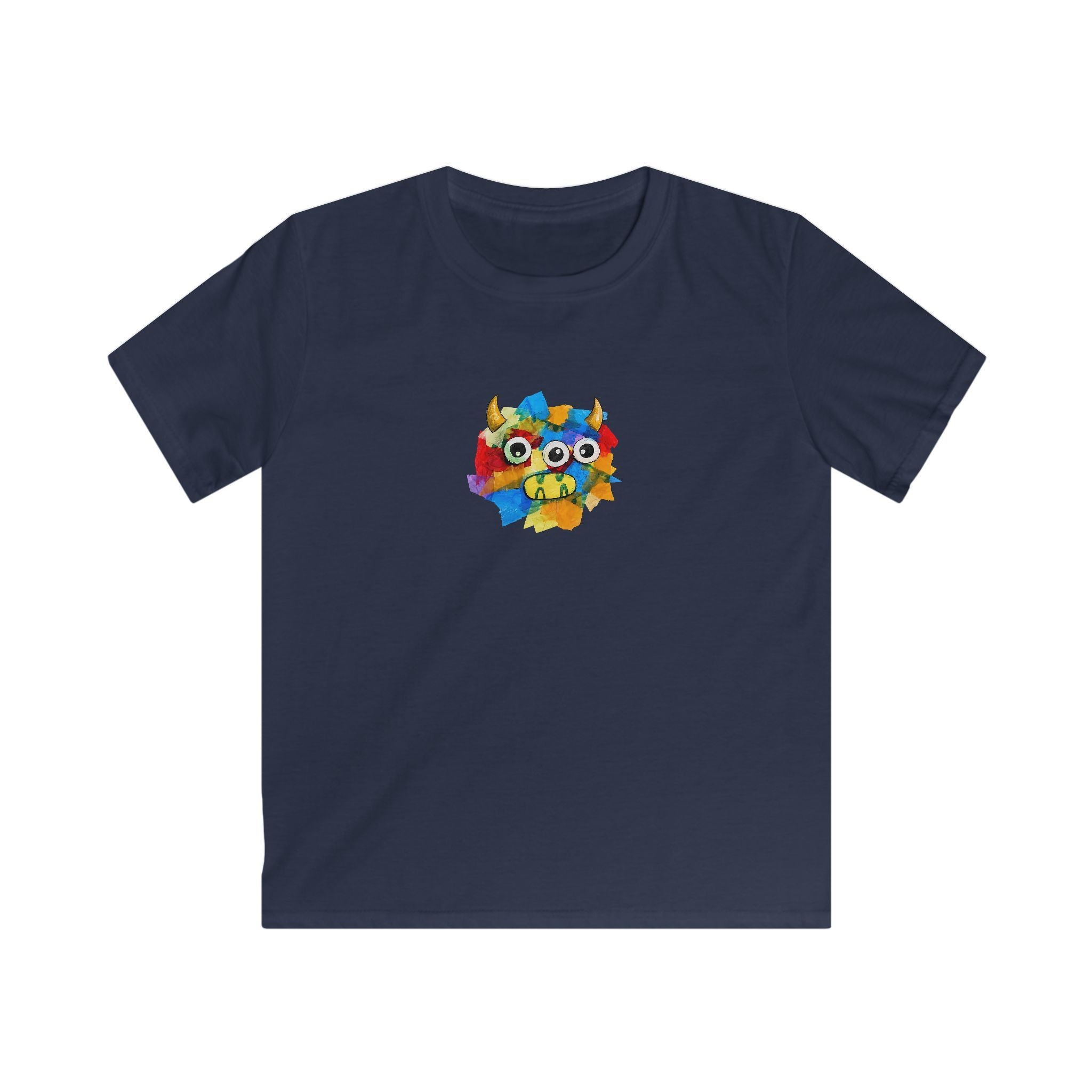 Trilo the Mosaic-Mane Lion Kid's Unisex T-Shirt (Ships from Canada)